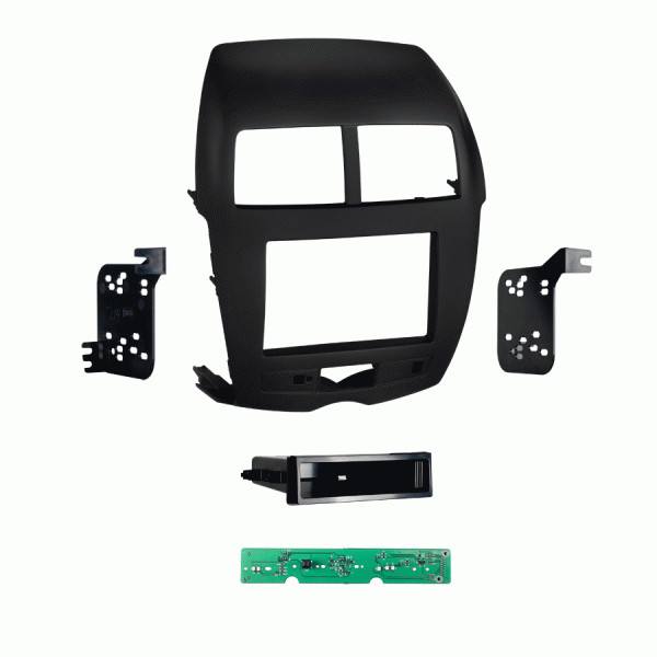 Metra 99-7014B Single/Double Din Dash Kit For ’11-’14 Mitsubishi Outlander Sport