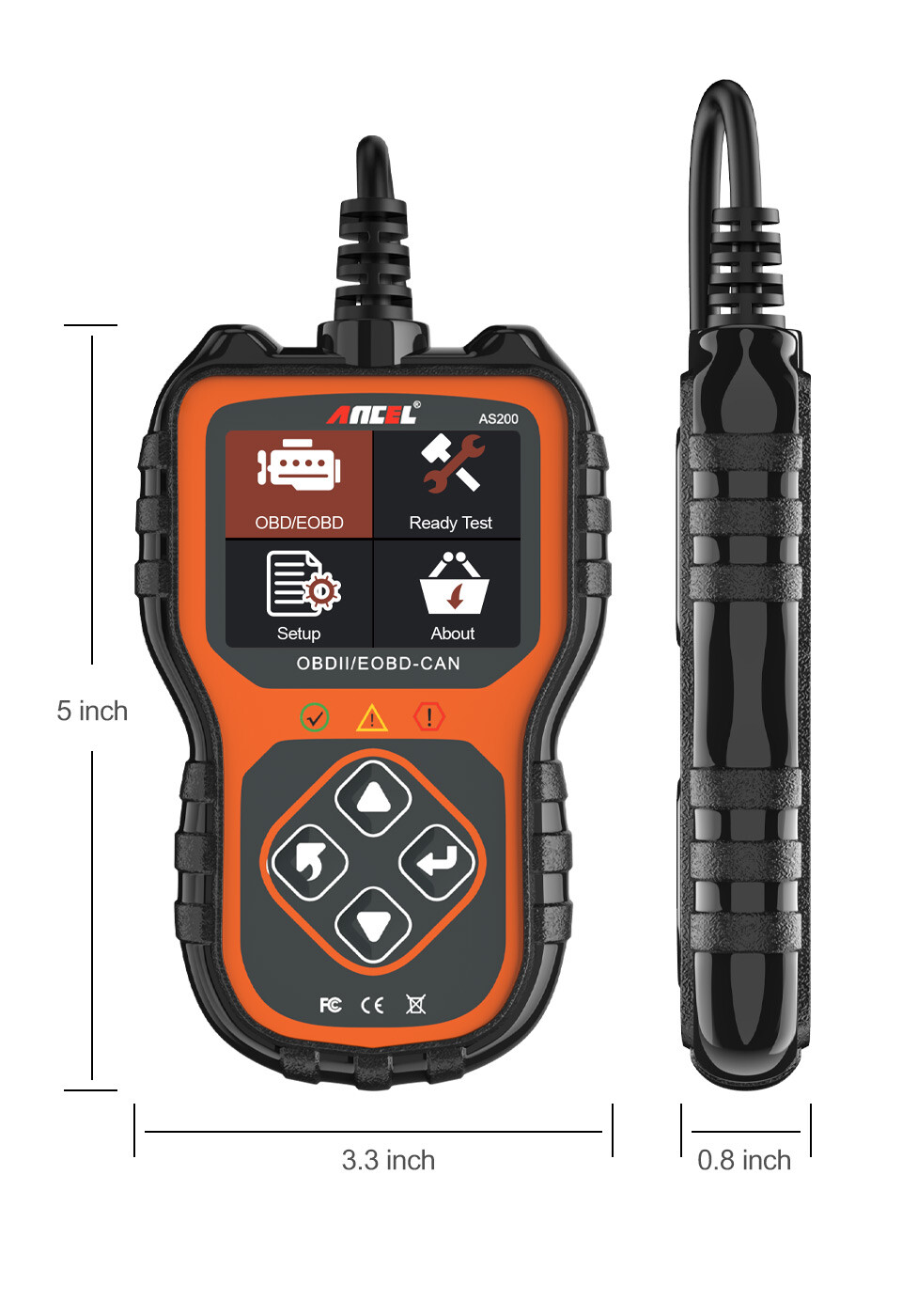 Automotive Scanner Code Reader OBD2 Check Engine Fault Car Diagnostic Scan Tool