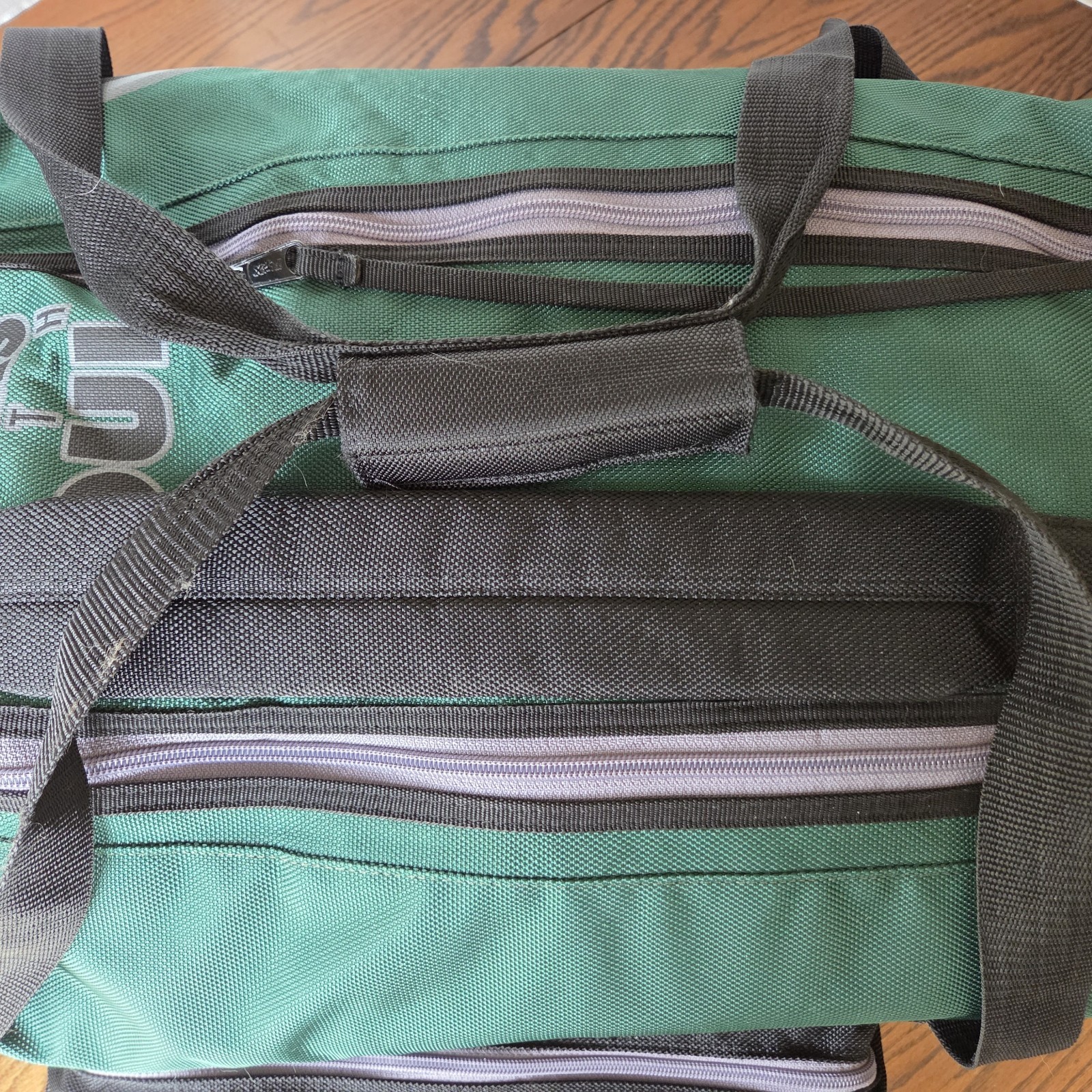 Fox Racing Gear Duffle Bag Lrg Green “Riders with Soul” Dirt Bike Motocross EUC