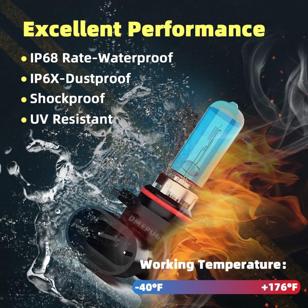 Bright & Durable Halogen Light Bulbs for Kia Soul & Mini Cooper – 50,000 Hours