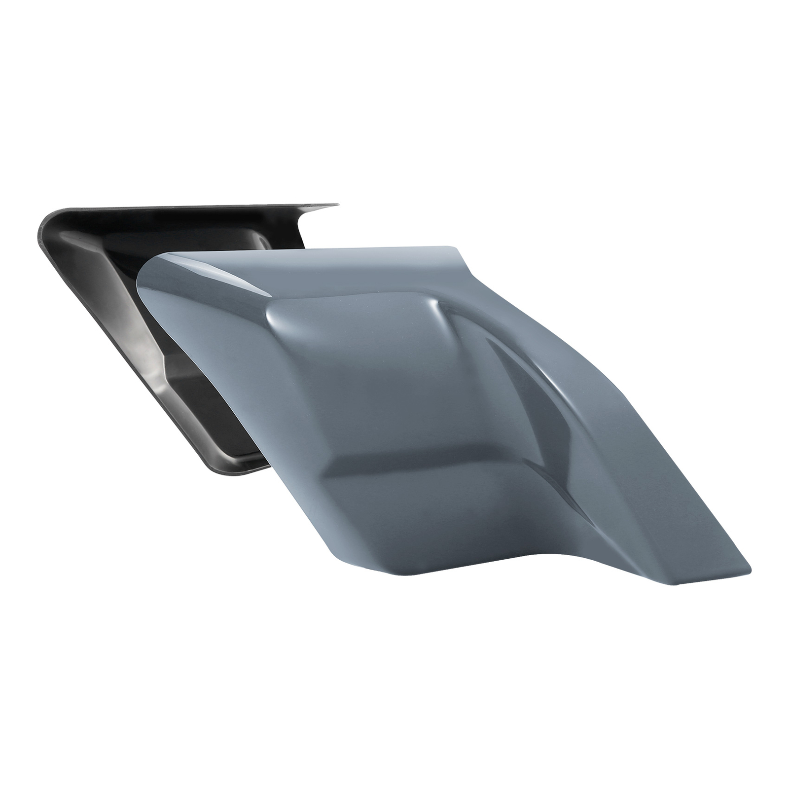 Stretched Side Covers Panel For Harley Road Glide King 14-Up 16 15 Gunship Gray