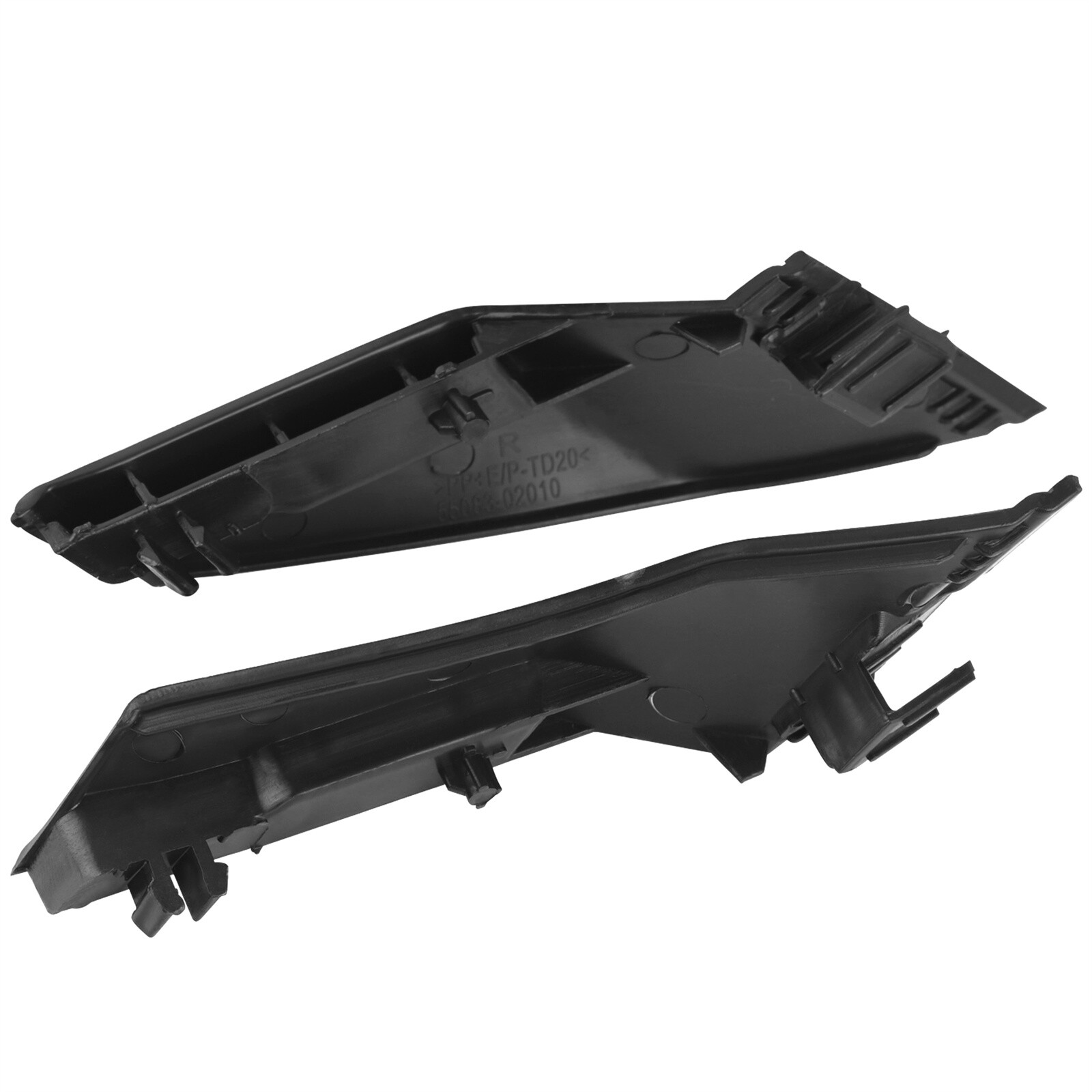 1 Pair Front Windshield Wiper Side Cowl Cover Trim For 2014-2019 Toyota Corolla