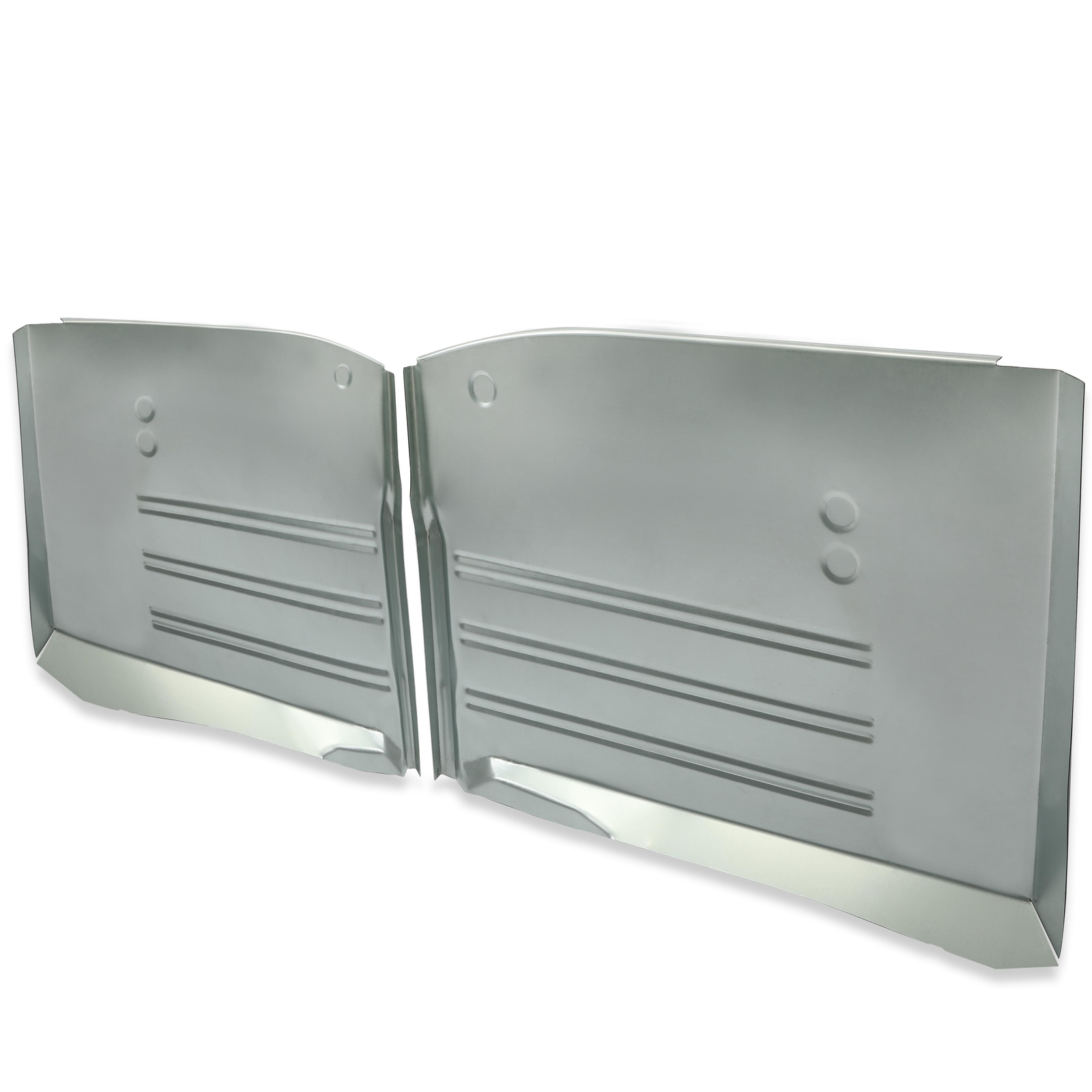 Front Floor Pans LH & RH Zinc-Plated For Chevy Chevrolet All Models 1955 56 57