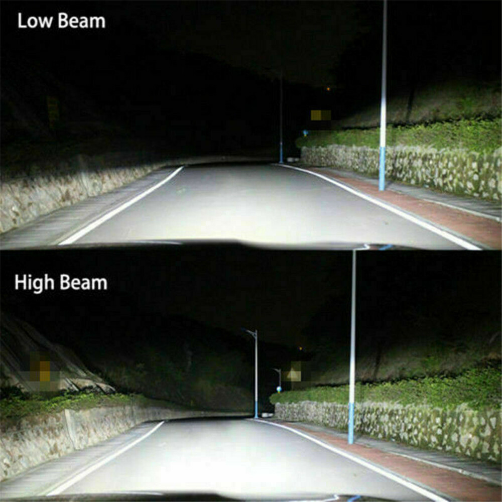 AUIMSOCO H11 LED Headlight Kit 6K Low Beam Bulbs Super White 30Days Free Return