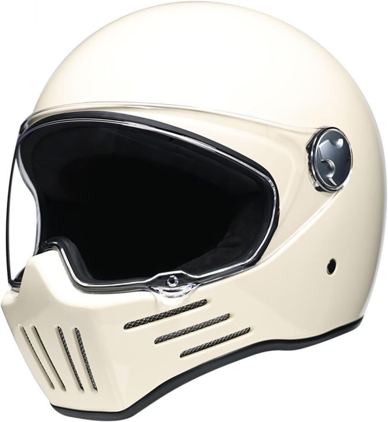 Vintage Full Face Motorcycle Helmet Jet Moto Cruiser Scooter Unisex Adult – DOT