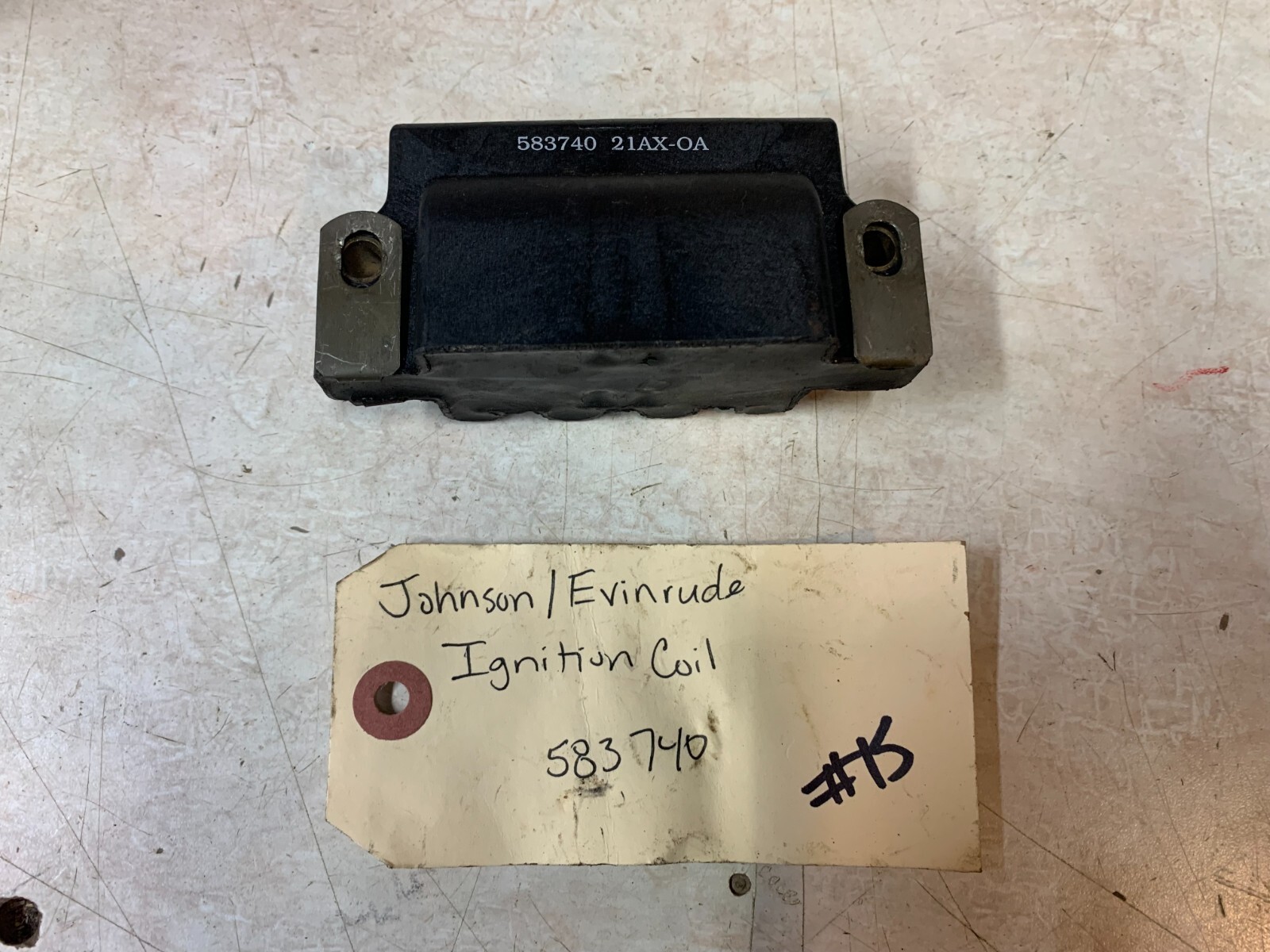 *90 Day Warranty* Johnson Ignition Coil 3-Pack 583740