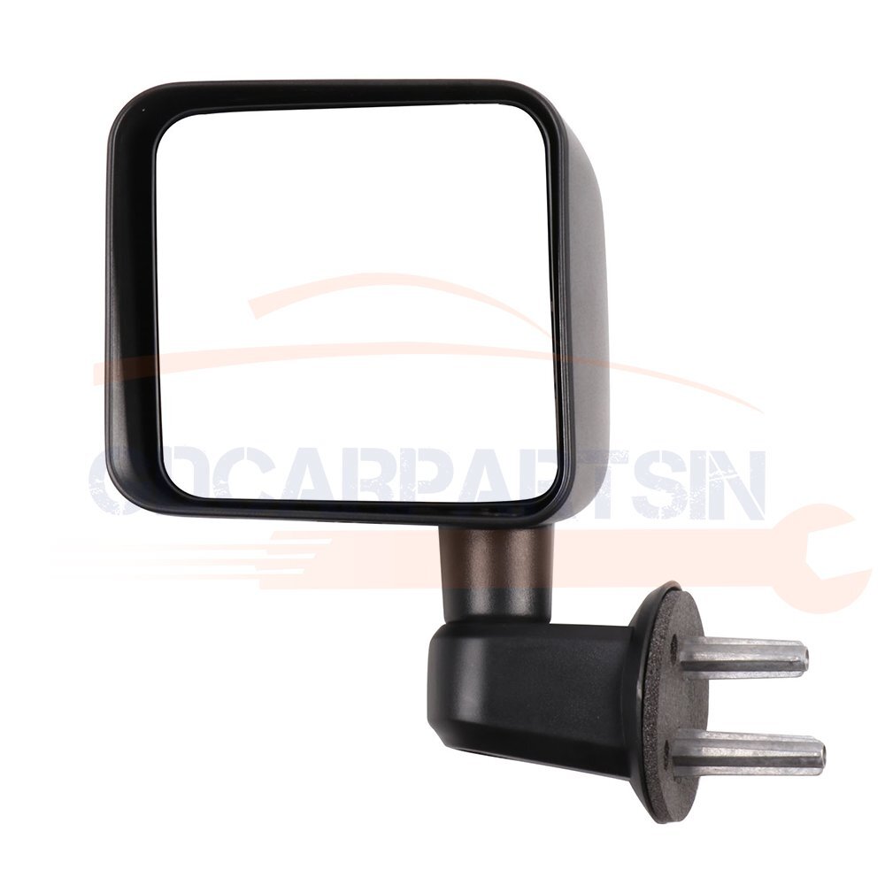 For 2007-2017 Jeep Wrangler Driver Side Mirror Manual Adjustment Manual Fold