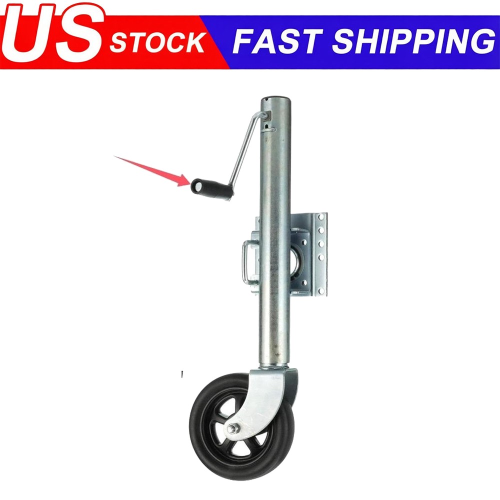 Trailer Jack Crank Handle Sturdy Replace Portable Efficient Easy to Install