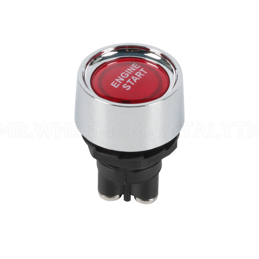 12V Universal Car Red Illuminated Engine Start Switch Push Button Race Starter