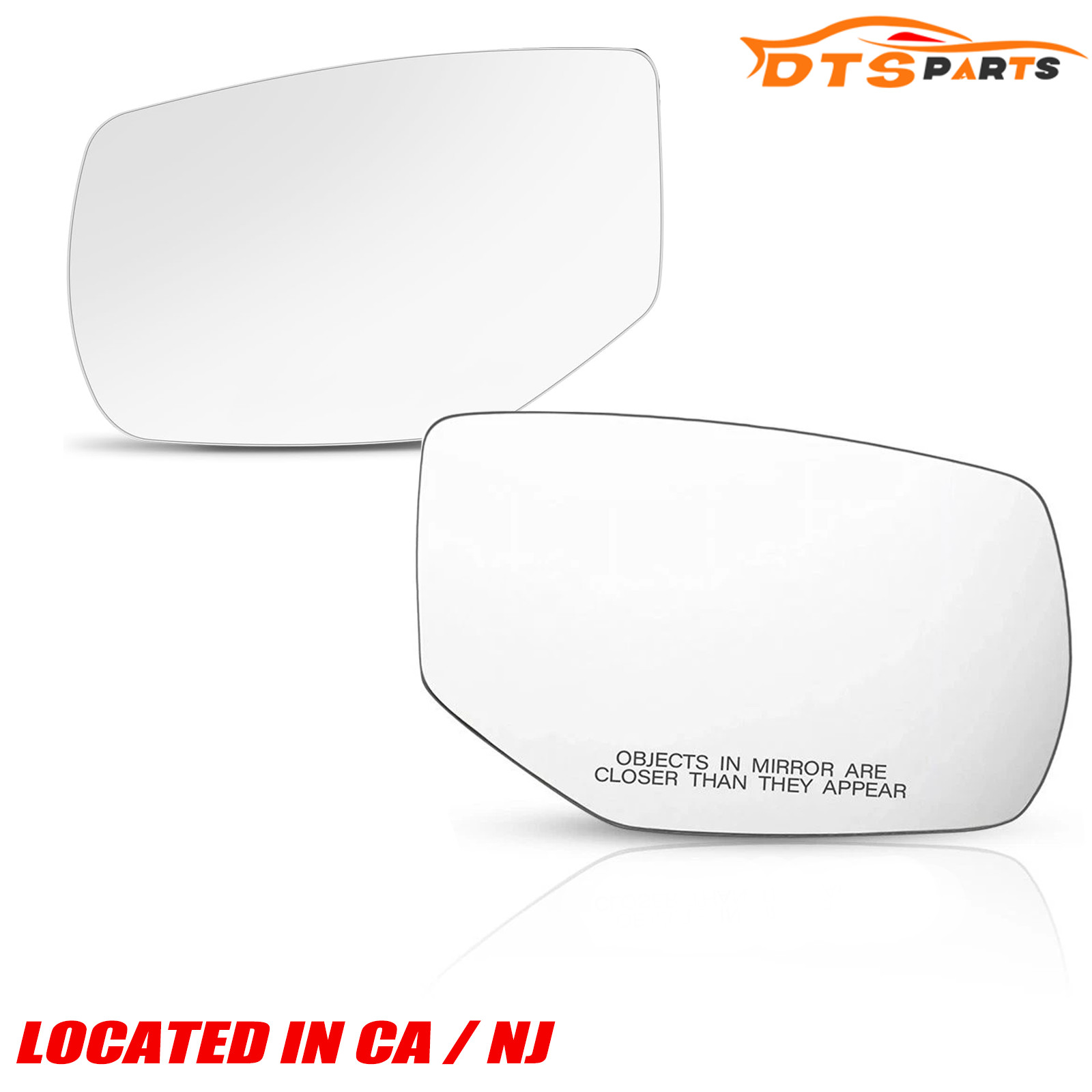 Mirror Glass Heated Passenger&Driver For 2013 2014 2015 2016-2017 Honda Accord