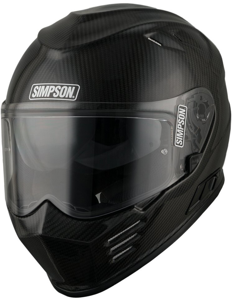 Simpson Venom Carbon (ECE-22.06) – Gloss carbon Motorcycle Helmet
