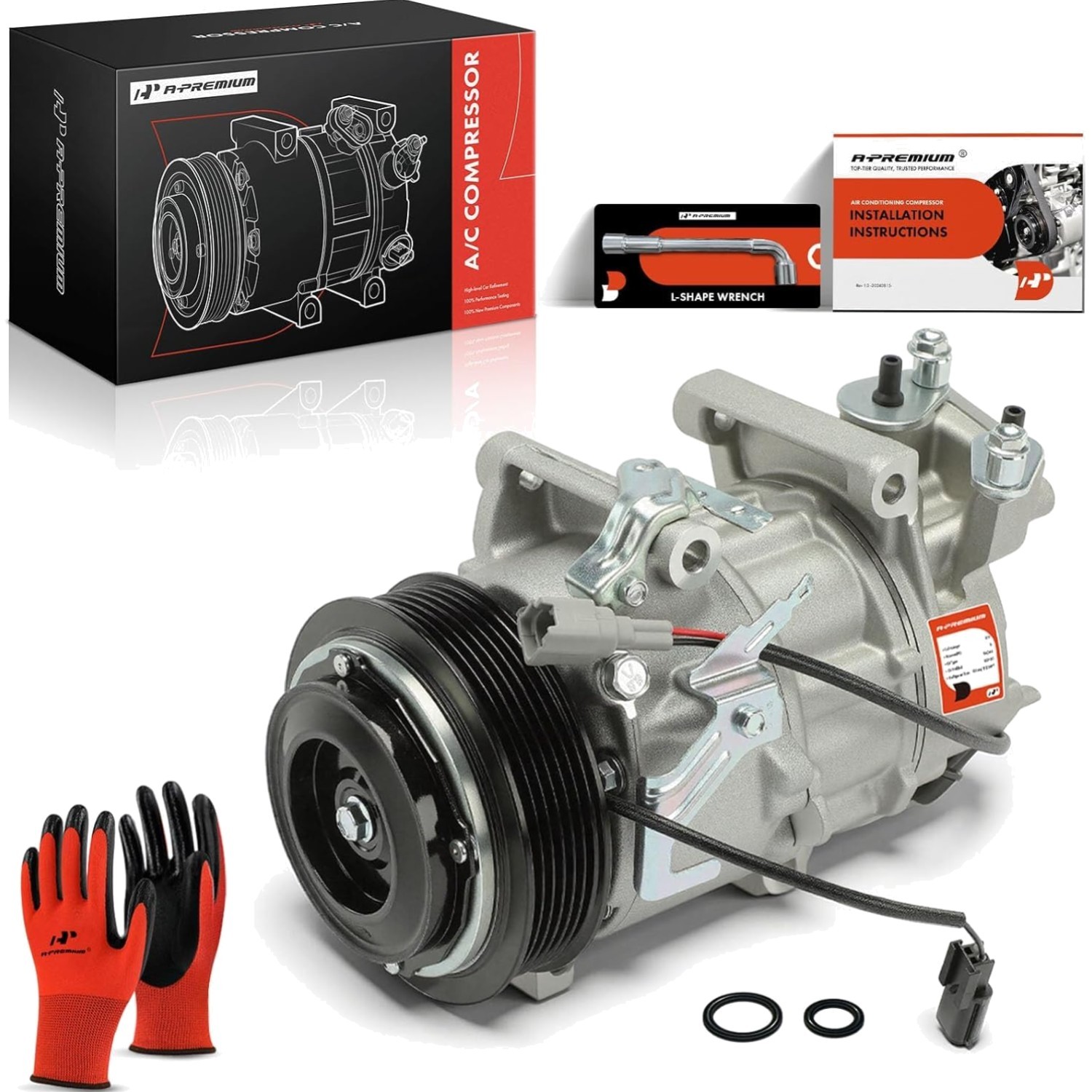 A AC Compressor With Clutch For Nissan Altima Rogue 2 5L