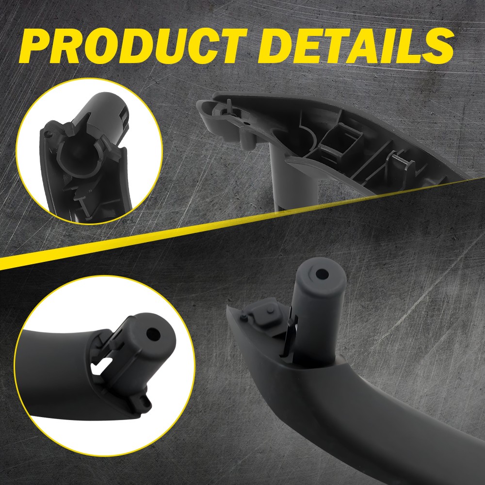 Left Interior Right Door Handle Pull Panel Trim Cover for 2011-2017 BMW X3 F25