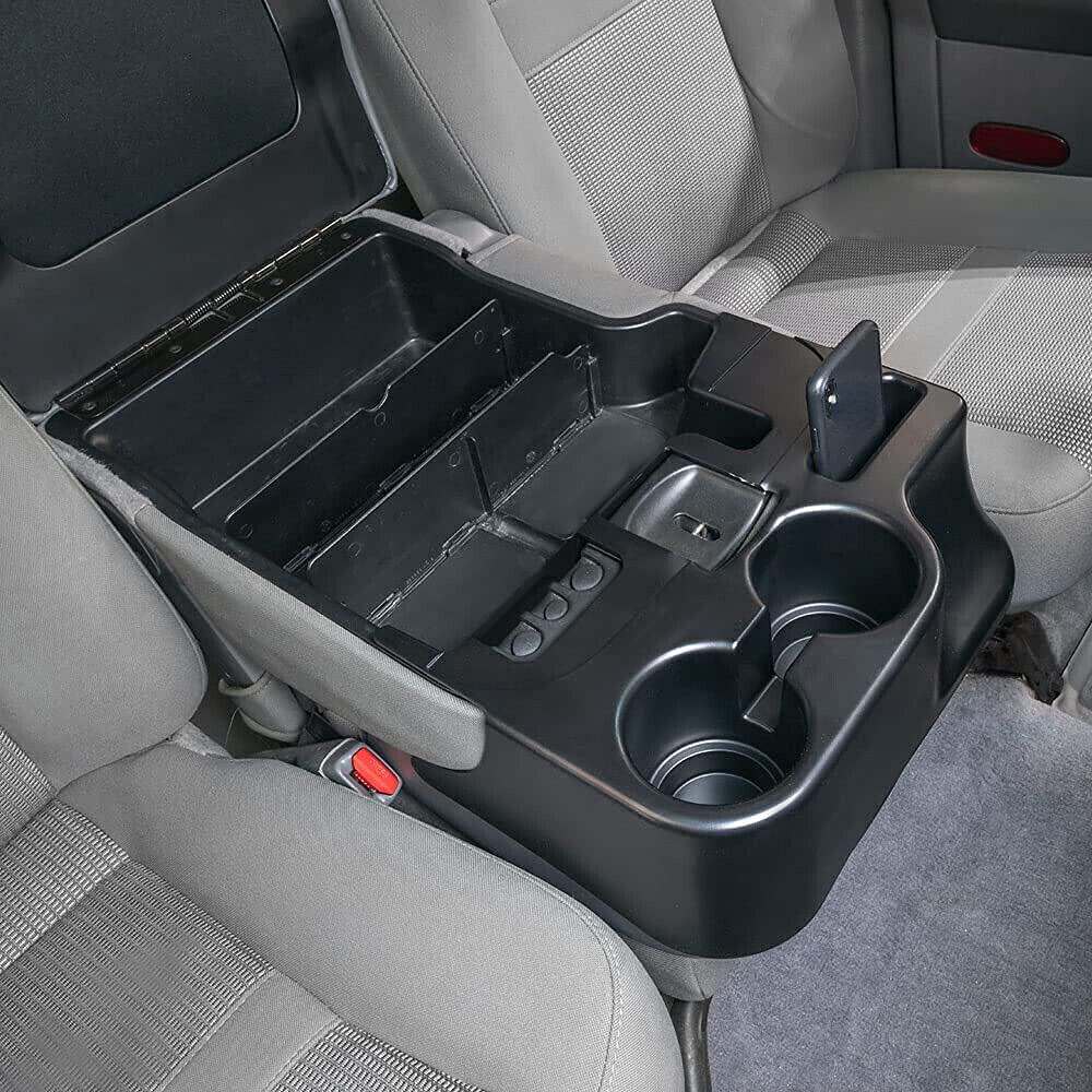 Fit For 2003-2012 Dodge Ram 1500 2500 3500 Center Console Cup Holder Matte Black