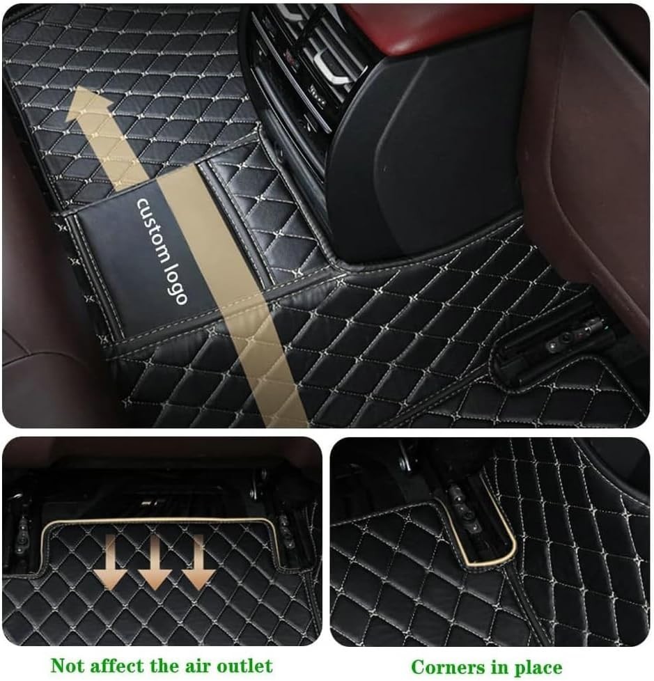 For Jaguar All Models Car Floor Mats Waterproof Cargo Liners Custom Carpets