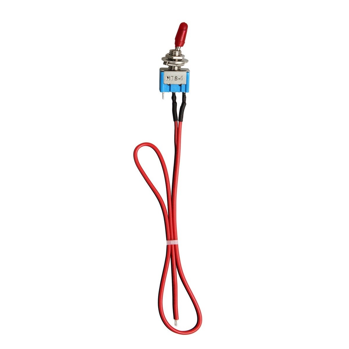 Toggle Flick Switch ON/OFF Wired Small Mini AC/DC Car/Truck/Boat Universal 1/4″