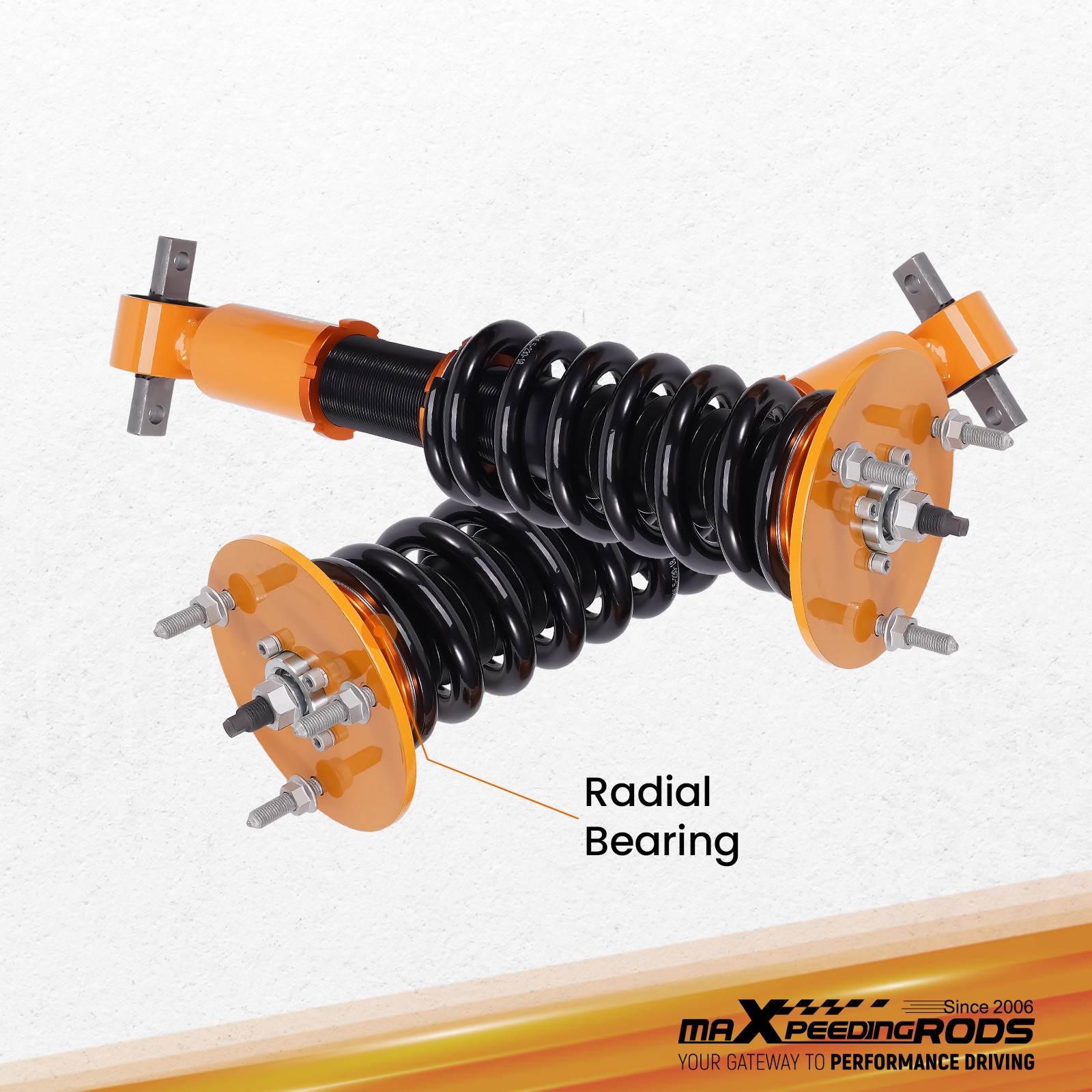MaXpeedingrods Coilovers Lower Suspension Kit For Chevy Tahoe Suburban GMC Yukon