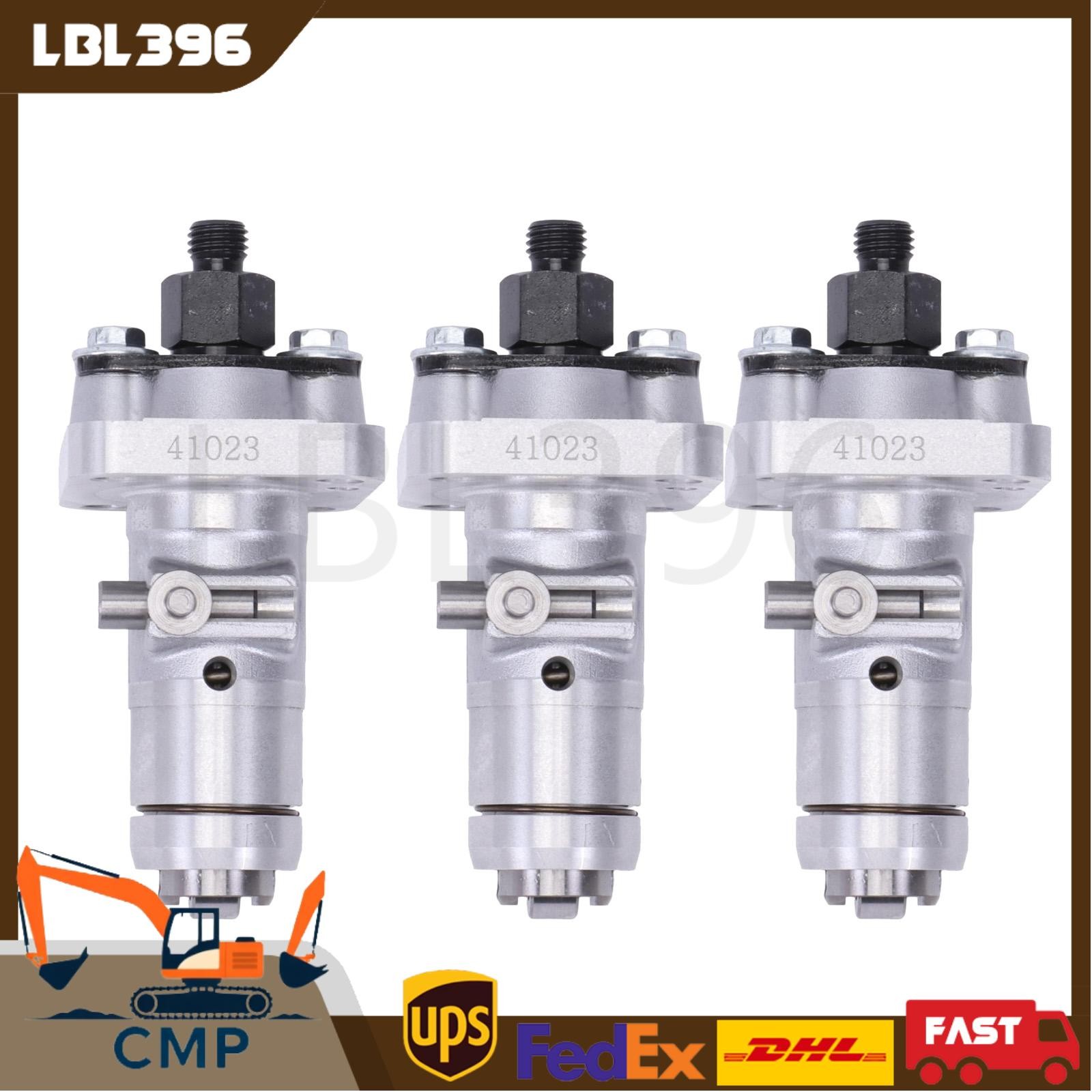 3PCS Fuel Injection Pump 658A527143 For Isuzu Engine 3LA1 3LB1 3LD1 4LB1 4LE1