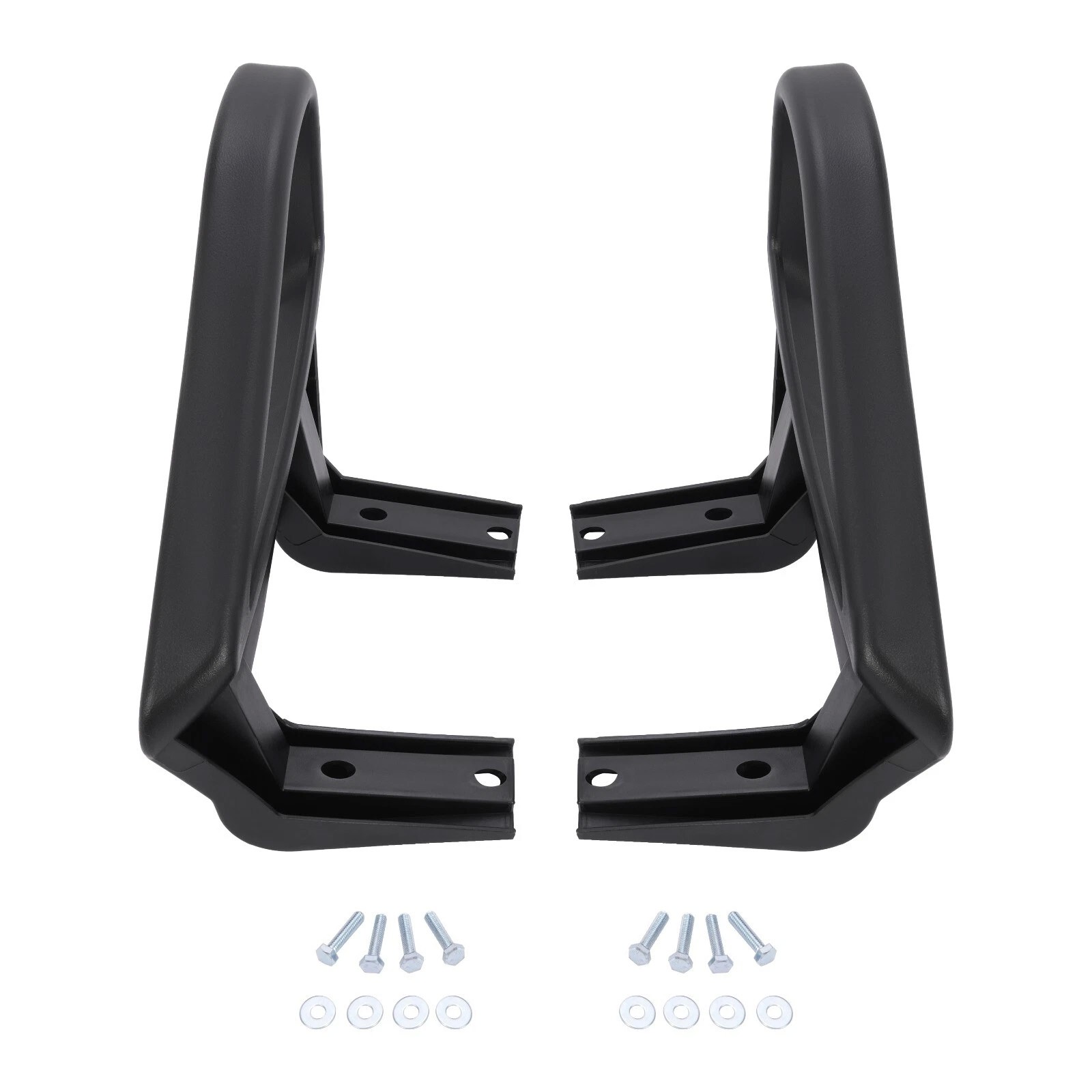 LH & RH Golf Cart Seat Handles Arm Rest Hip Restraint PP For EZGO TXT 1994-Up