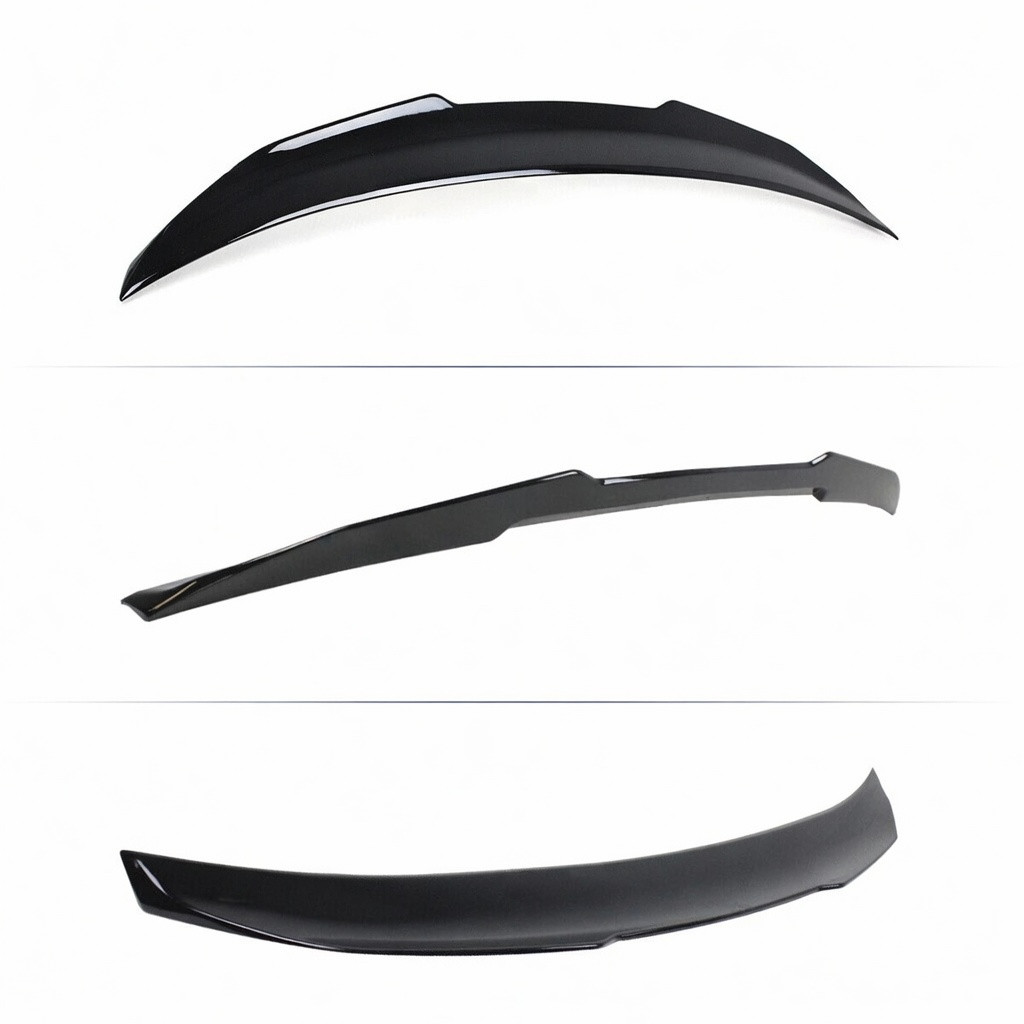 For Toyota Camry 2018-22 Glossy Black V2 Style Duckbill Rear Trunk Spoiler Wing