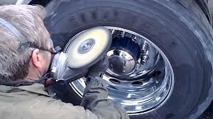 renegade 10″ buffing wheel white flannel polishing wheels car truck semi shine