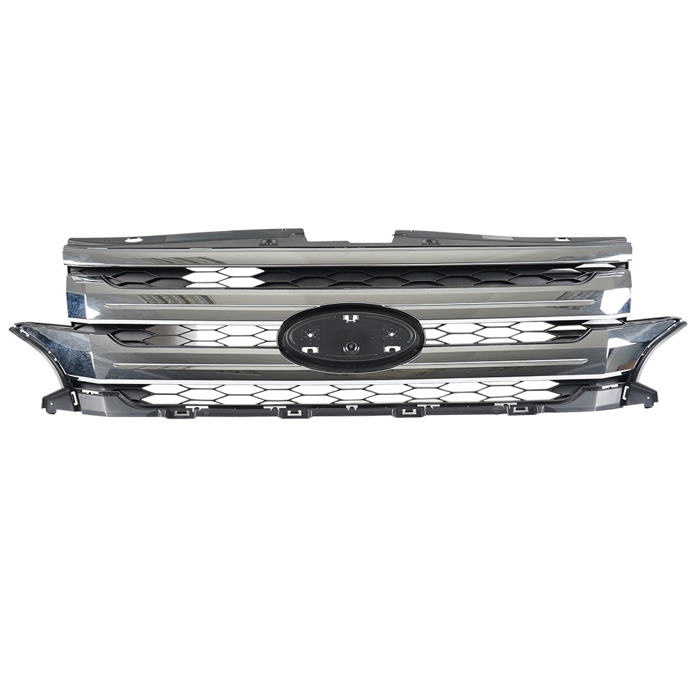 For 2011 2012 2013 2014 Ford Edge Complete Front Bumper Grille Assembly Grill