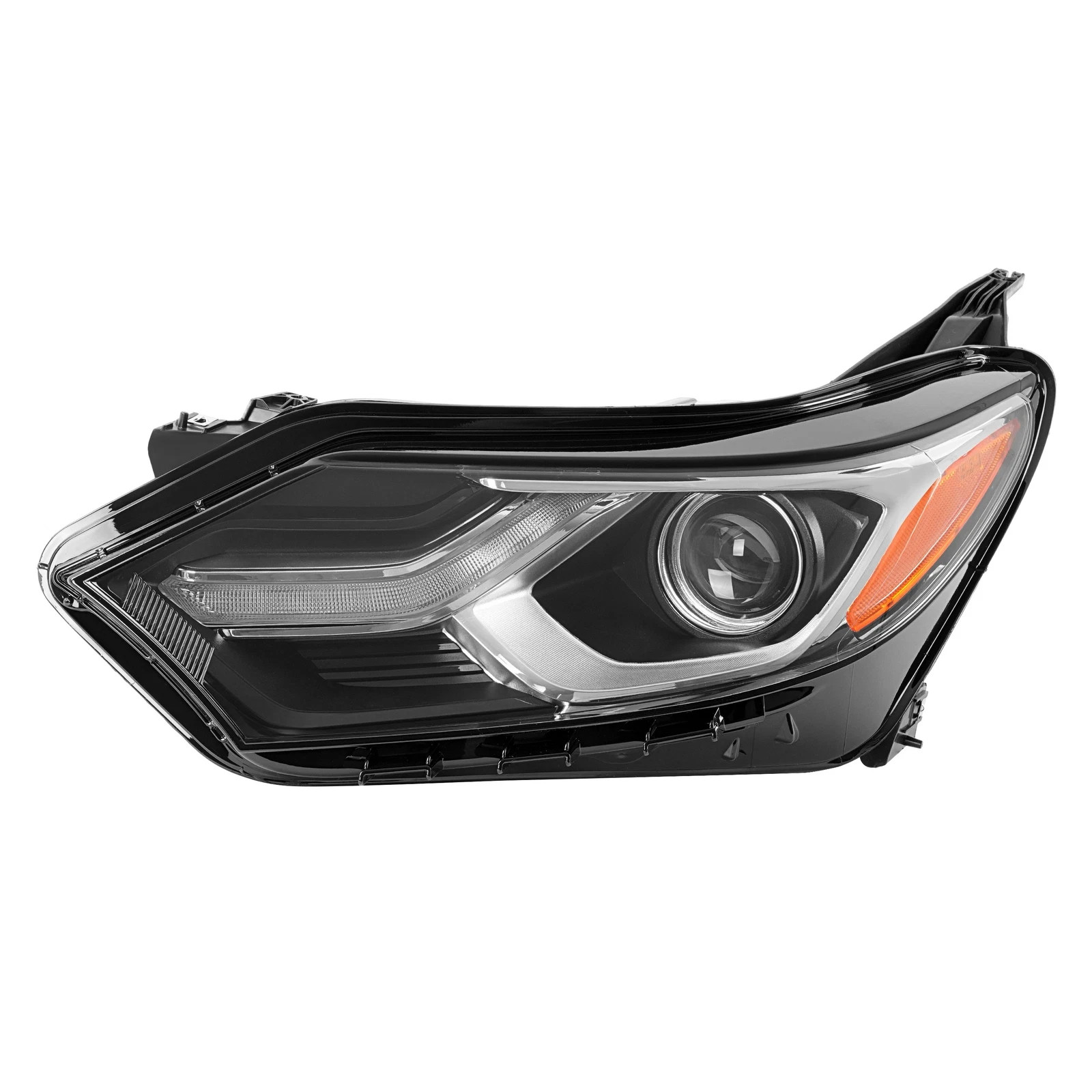 For 2018-2021 Chevy Equinox Halogen Headlight W/ Bulb W/ LED DRL Left Driver