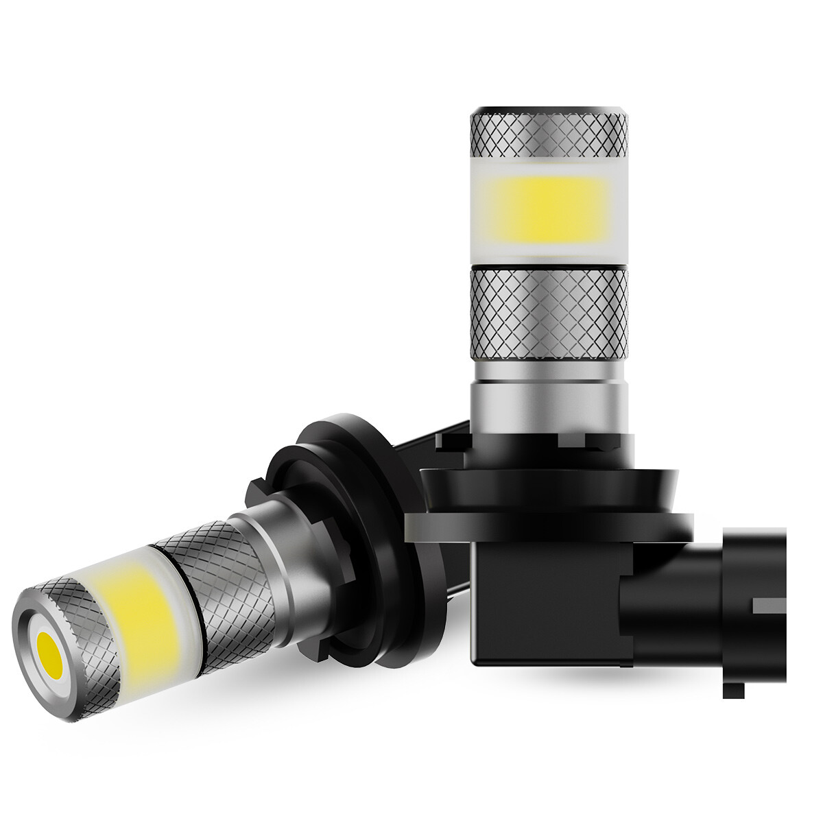 NOVSIGHT H11 LED Fog Light Driving DRL Lamp Bulbs Kit Super 6500k White Bright