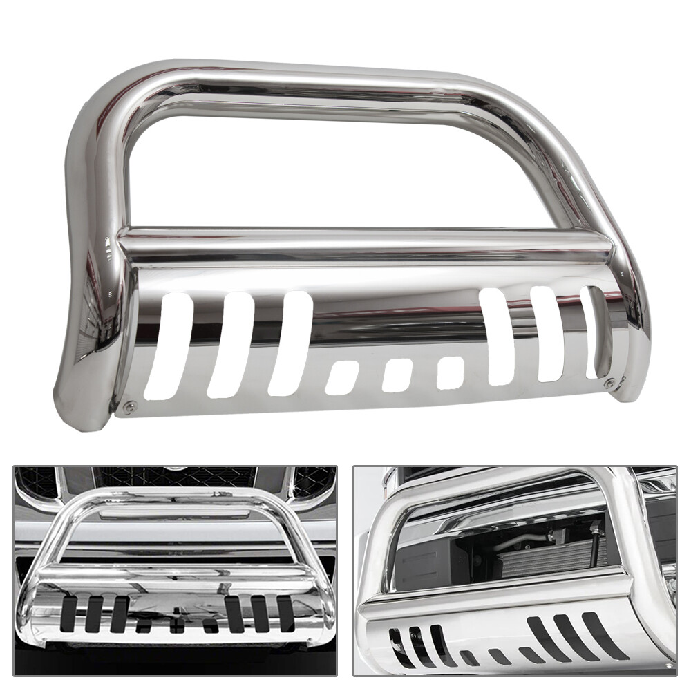 Stainless Front Push Bumper Bull Bar Grille Guard Fits 2009-2018 Dodge Ram 1500