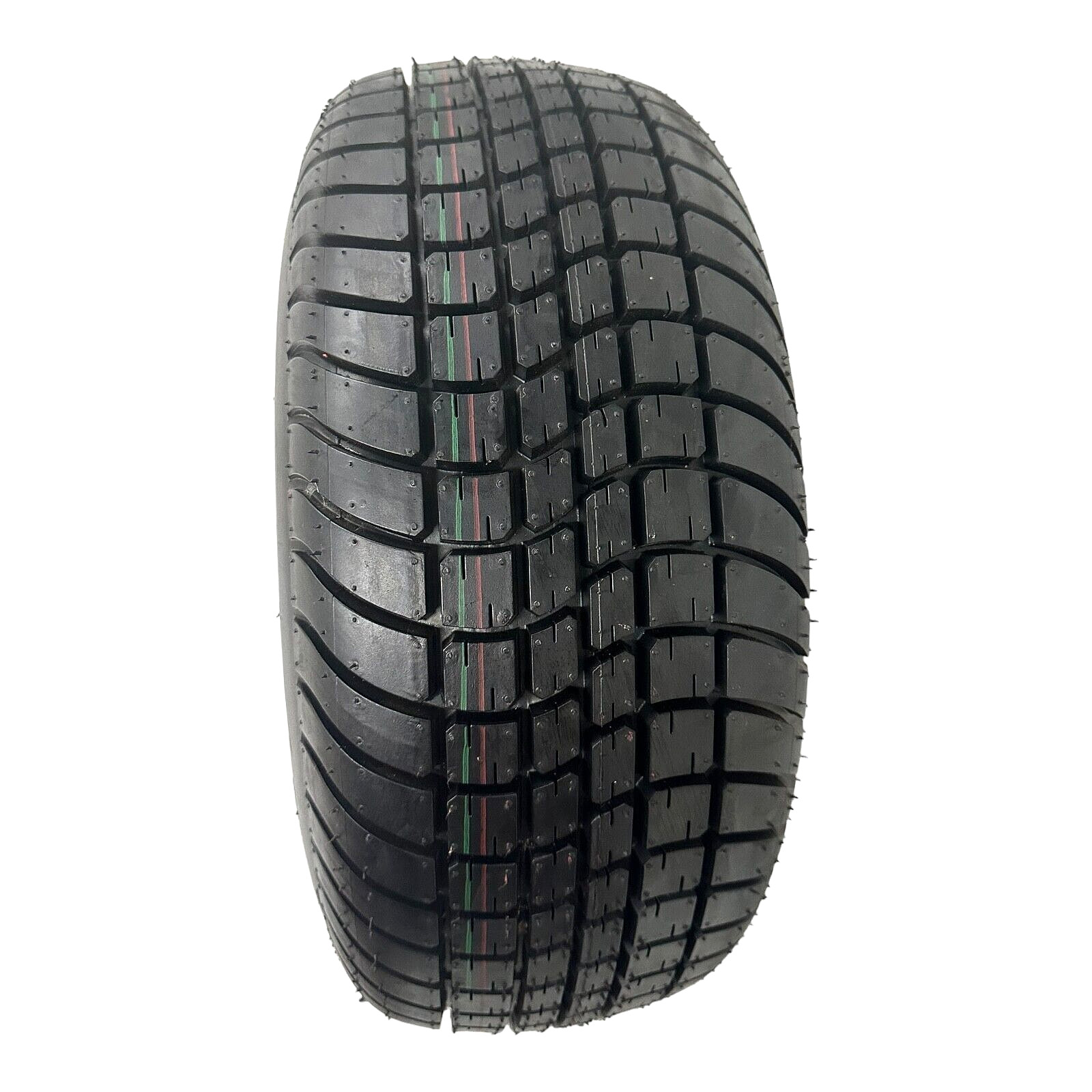 Trailer Tire on Rim 205/65-10 LRD Bias 20.5x8x10 on 5 Lug White Modular Wheel