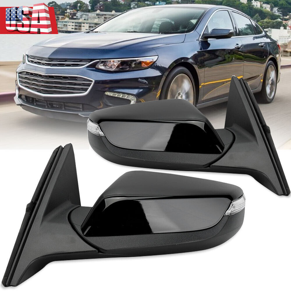 For Chevrolet Malibu 2016 -2021 2022 Left&Right Side Mirror Heated & 7Pins