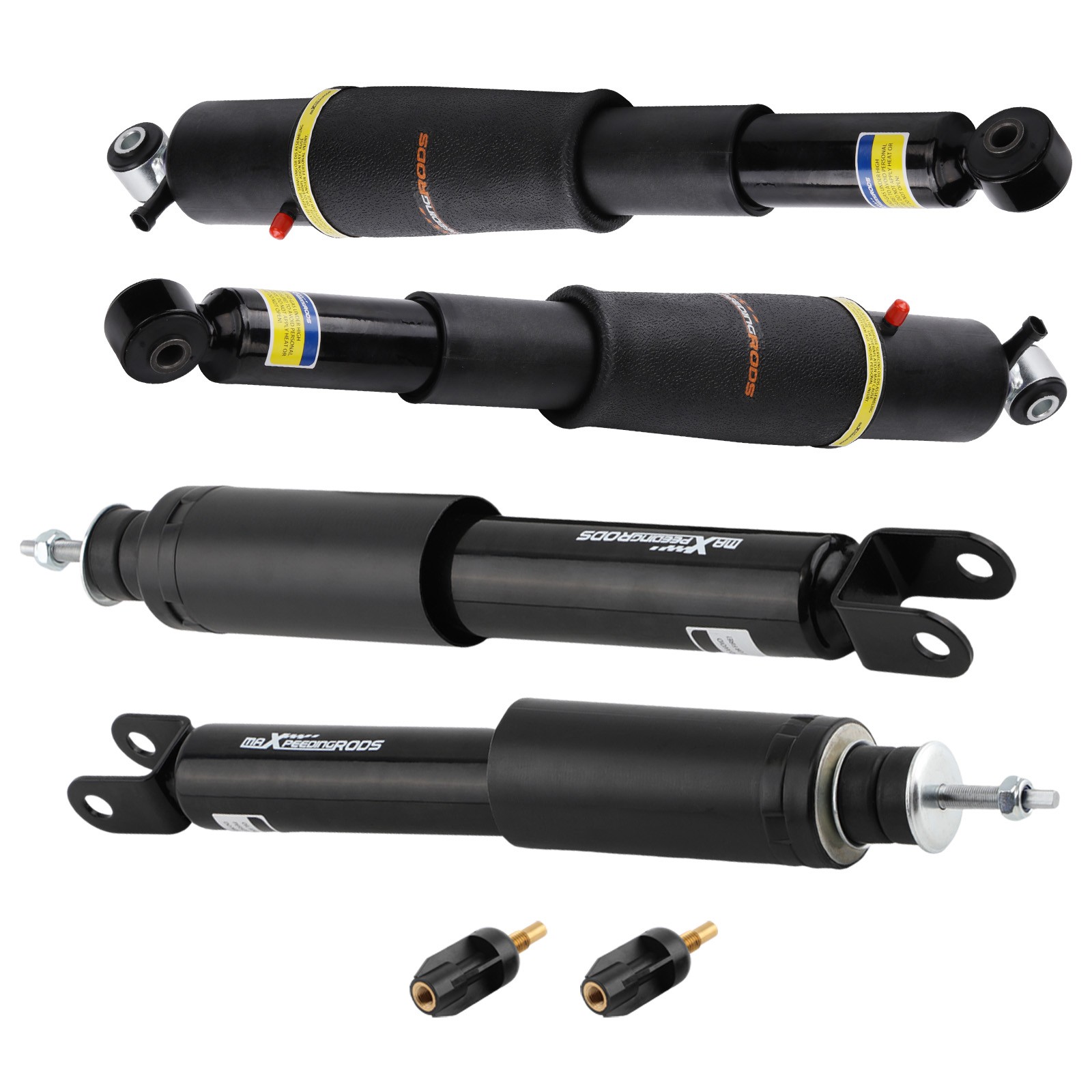 4PCS Rear Front Suspension Struts Fit GMC Yukon XL 1500 Z55 Suburban Shocks