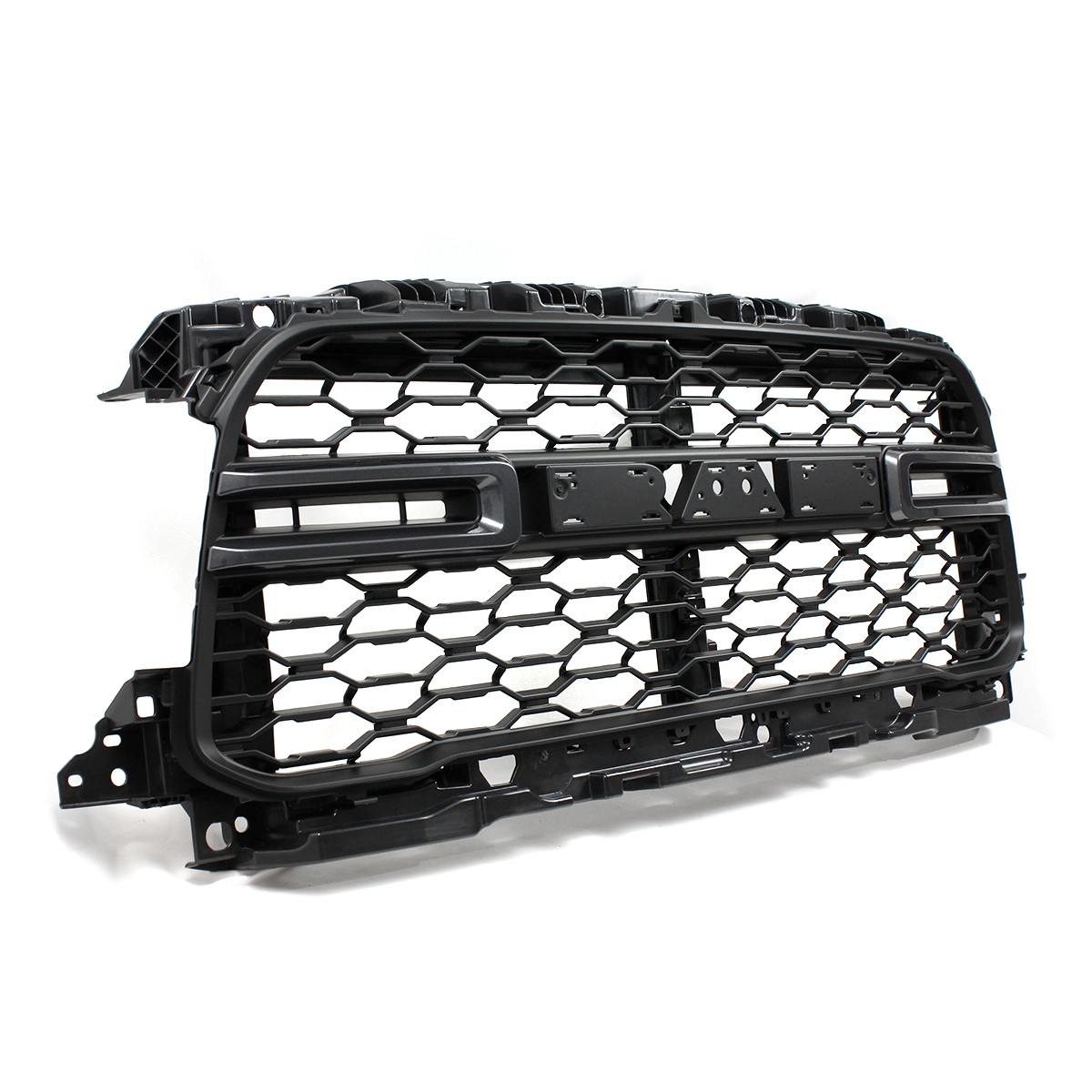 For Ram 2500 3500 2020-2024 Front Bumper Grille Assembly Granite Crystal & Black