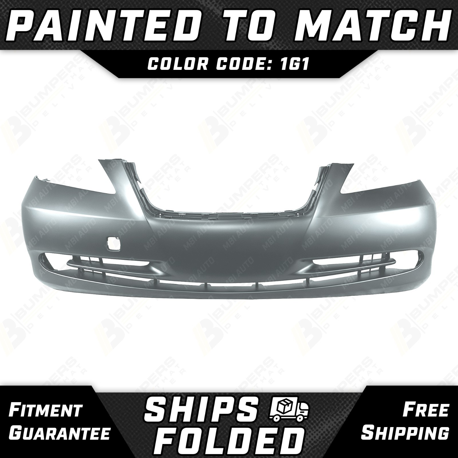 NEW Painted *1G1 – Tungsten Silver* Front Bumper Cover for 2007-2009 Lexus ES350