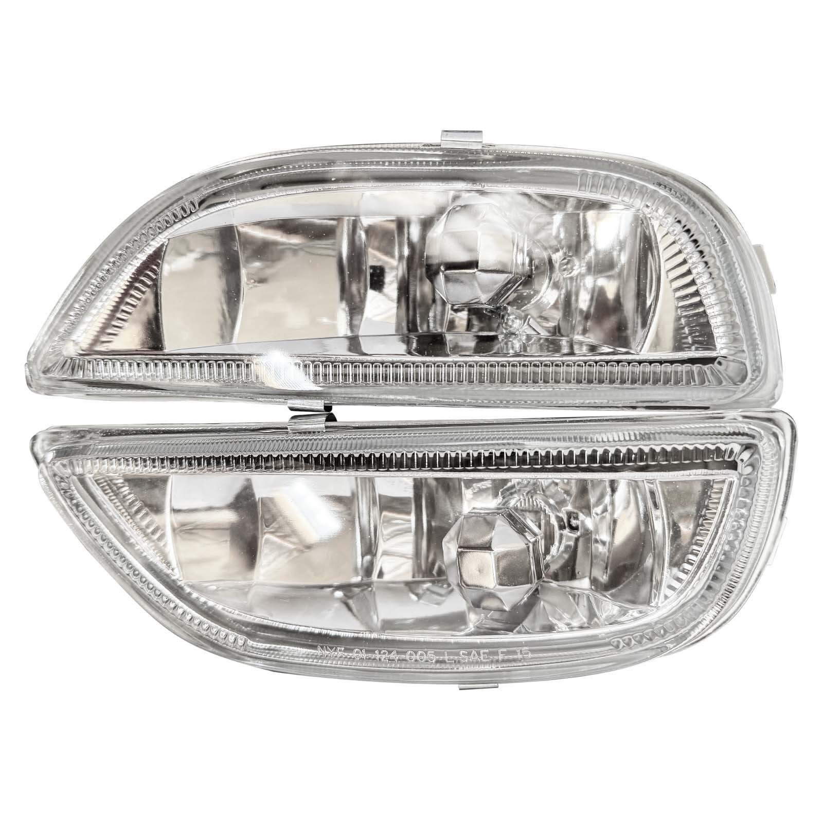 For 2001 2002 Toyota Corolla Pair Bumper Fog Light Driving Lamp w/Bulb W/Wiring