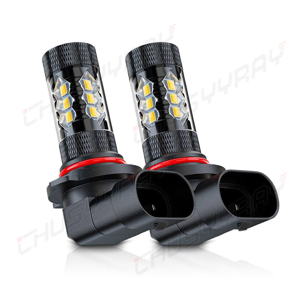 9005 LED Car Fog/Driving Light 3500K Amber 80W Bulbs For Toyota Tundra 2007-2013