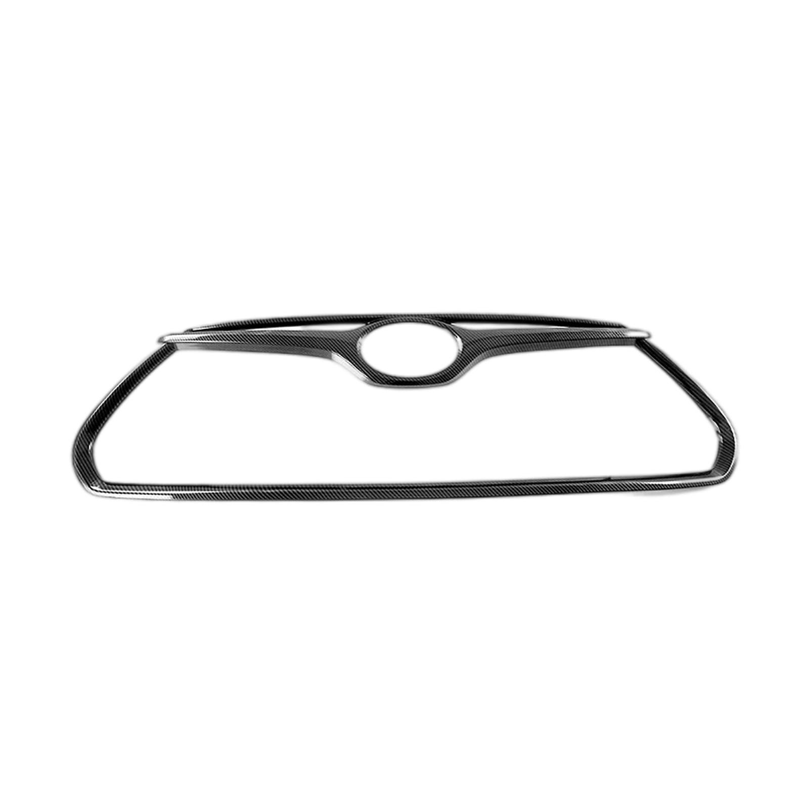 New Black Front Grille Garnish Frame Trim for Toyota Highlander 2020-2022 ABS1