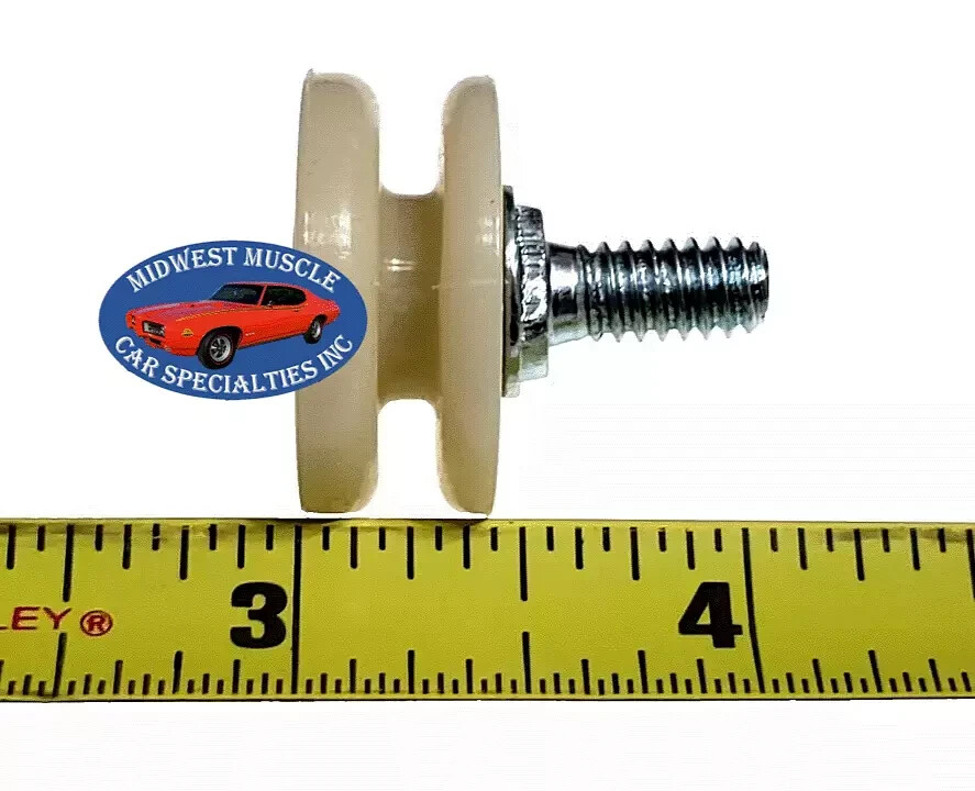 Window Glass Regulator Arm Roller Wheel GM Side Door Rear Quarter 4pc set A45