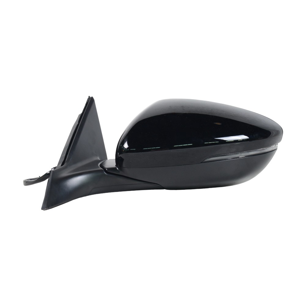 Driver Side Exterior Mirror For Ford Fusion 2015-2017 Manual Fold Spotter Mirror