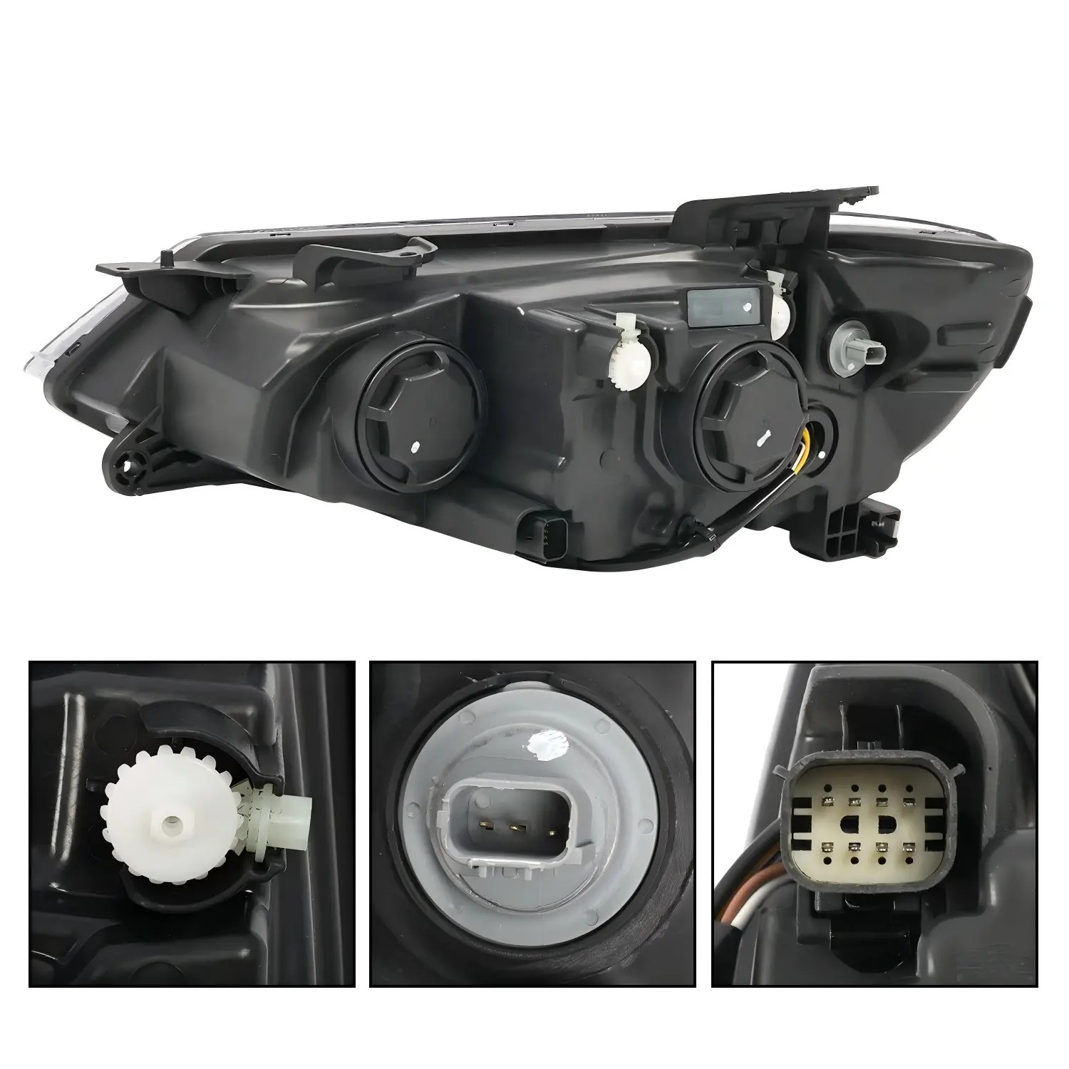 1Pair Halogen Projector Headlight For 2017-2020 Chevy Sonic Headlamps Left+Right