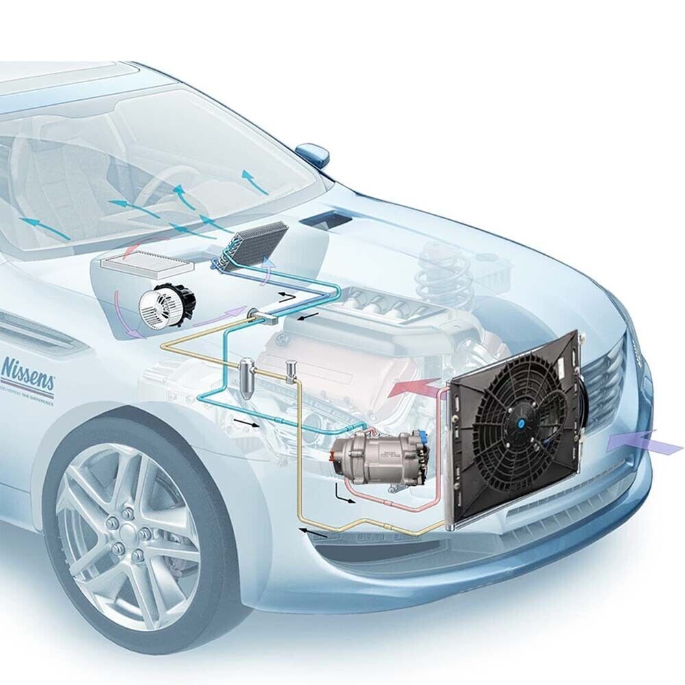 DC12V Cool&Heater Underdash Electric Air Conditioner Auto Universal Car A/C Kit