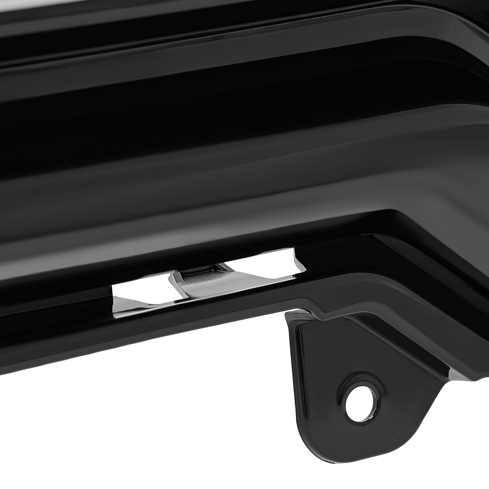 Gloss Black Front Upper Grille ABS Grill For GMC Sierra 1500 Denali 2019-2021