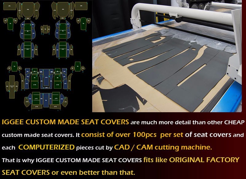 PORSCHE BOXSTER 1997-2004 GREY S.LEATHER CUSTOM MADE FIT FRONT SEAT COVERS