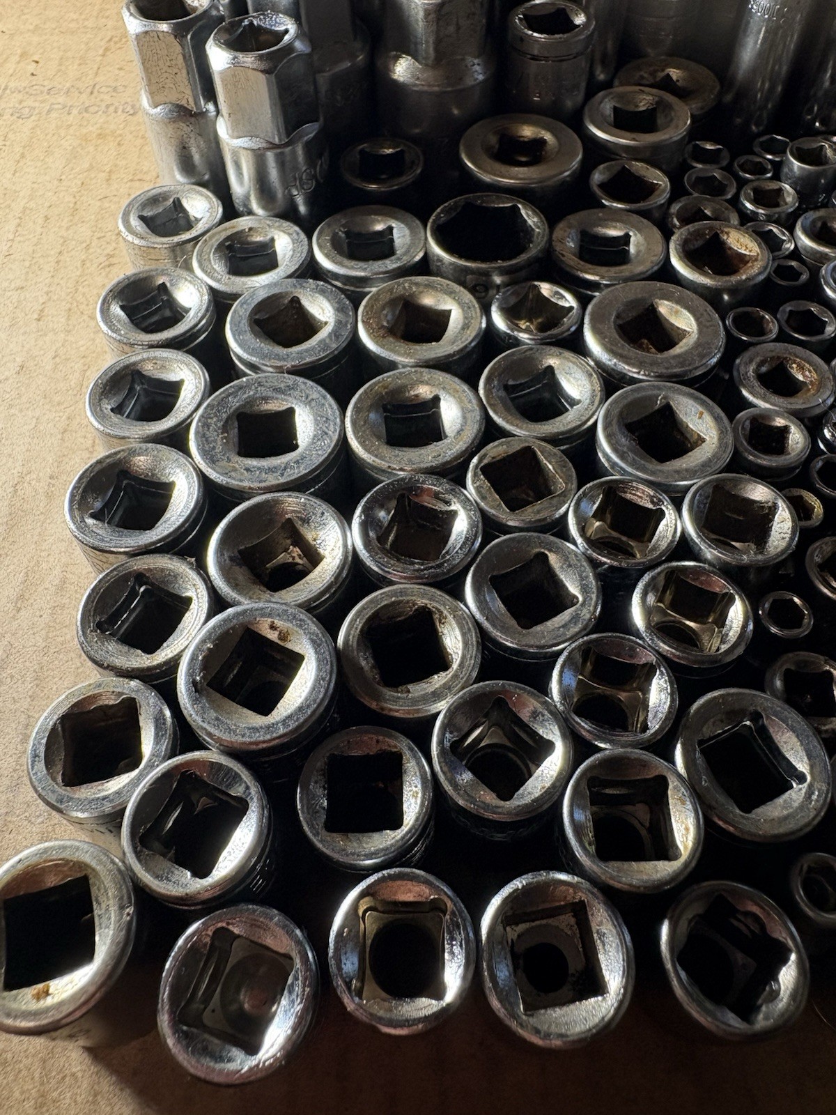 170+ Pc Mixed Socket Lot 1/4 3/8 3/4 Drive SAE Metric Deep Shallow Mechanic