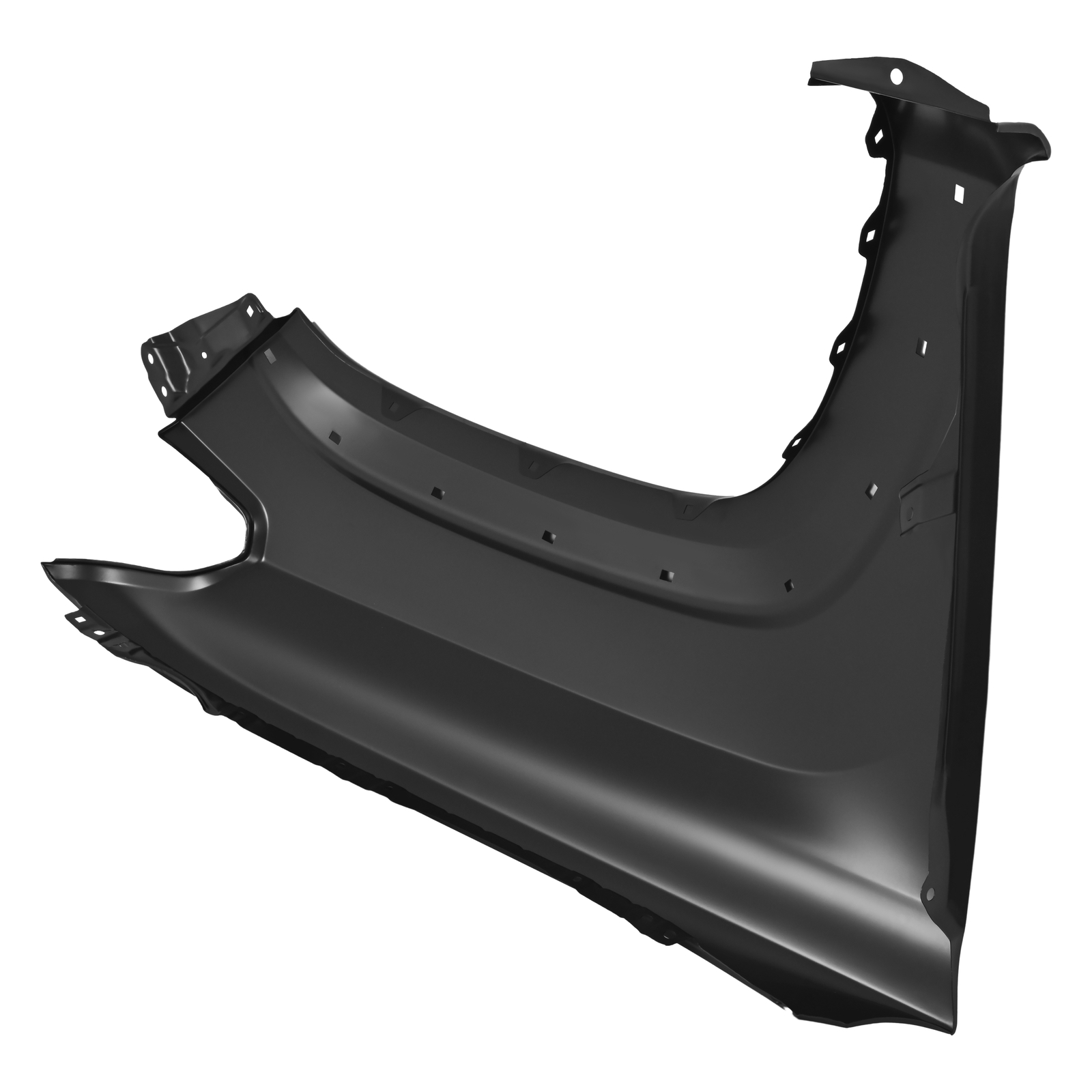 For Toyota Tacoma 2016-2023 Primed Black Front Left Side Fender W/ Molding Holes