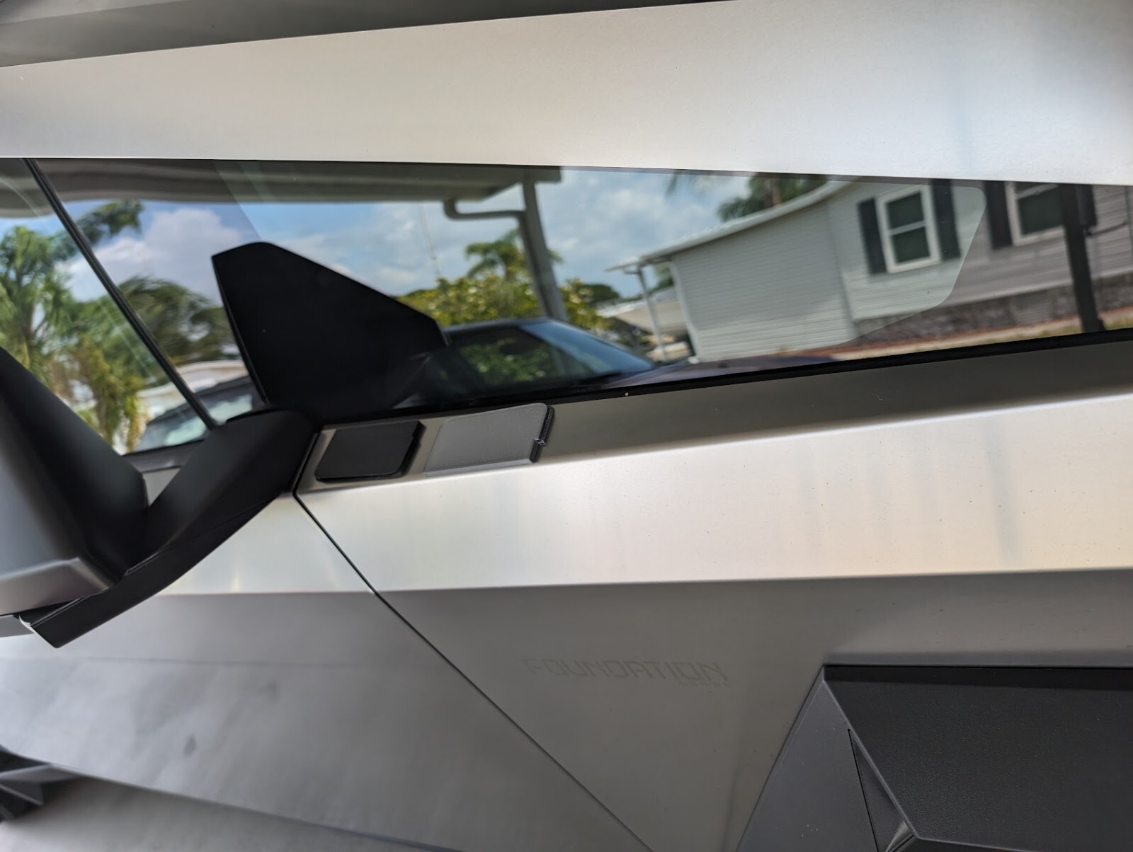 Cybertruck Mirror Delete Covers (set)