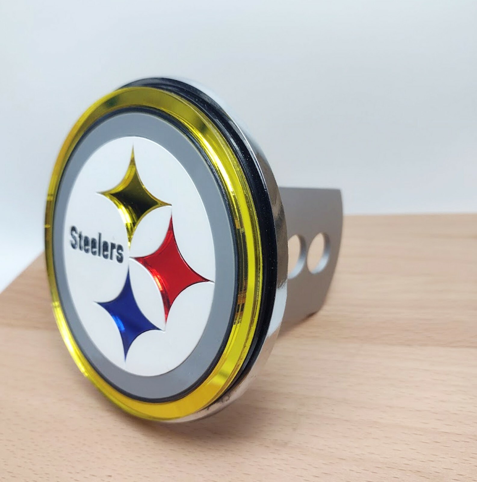 Pittsburgh Steelers Laser Cut Metal Trailer Hitch Cover – NFL