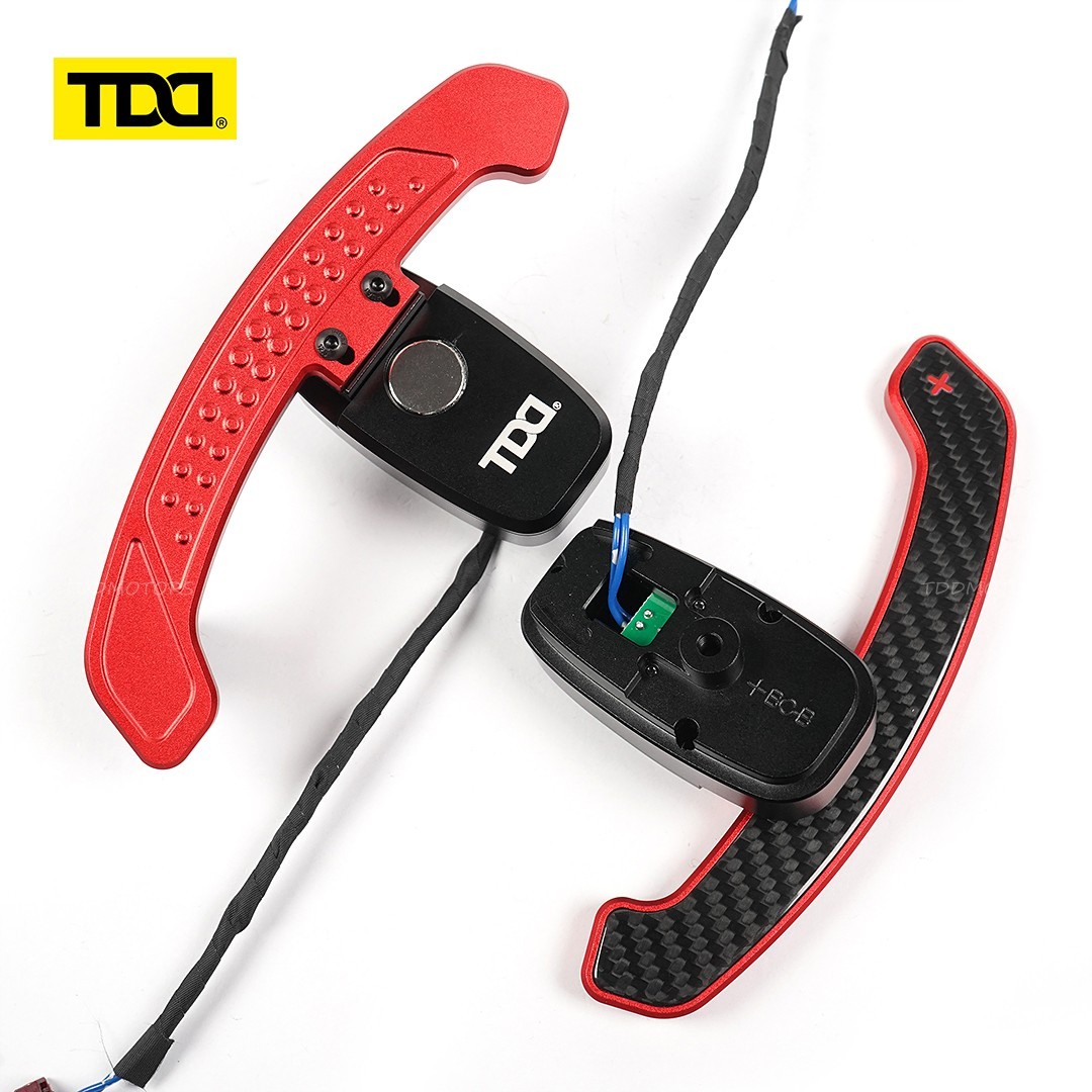 Glossy Carbon Fiber/Aluminum Alloy Paddle Shifter For Mercedes Benz AMG
