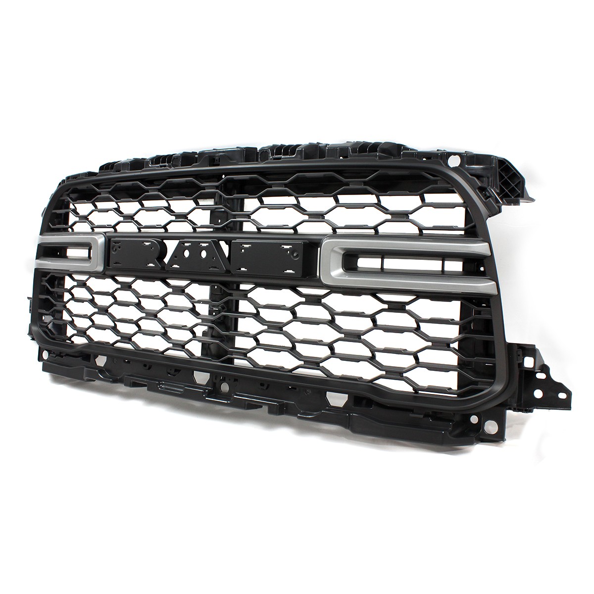 Billet Silver Front Bumper Grille Grill For 2019-2024 Ram 2500 3500 Tradesman US
