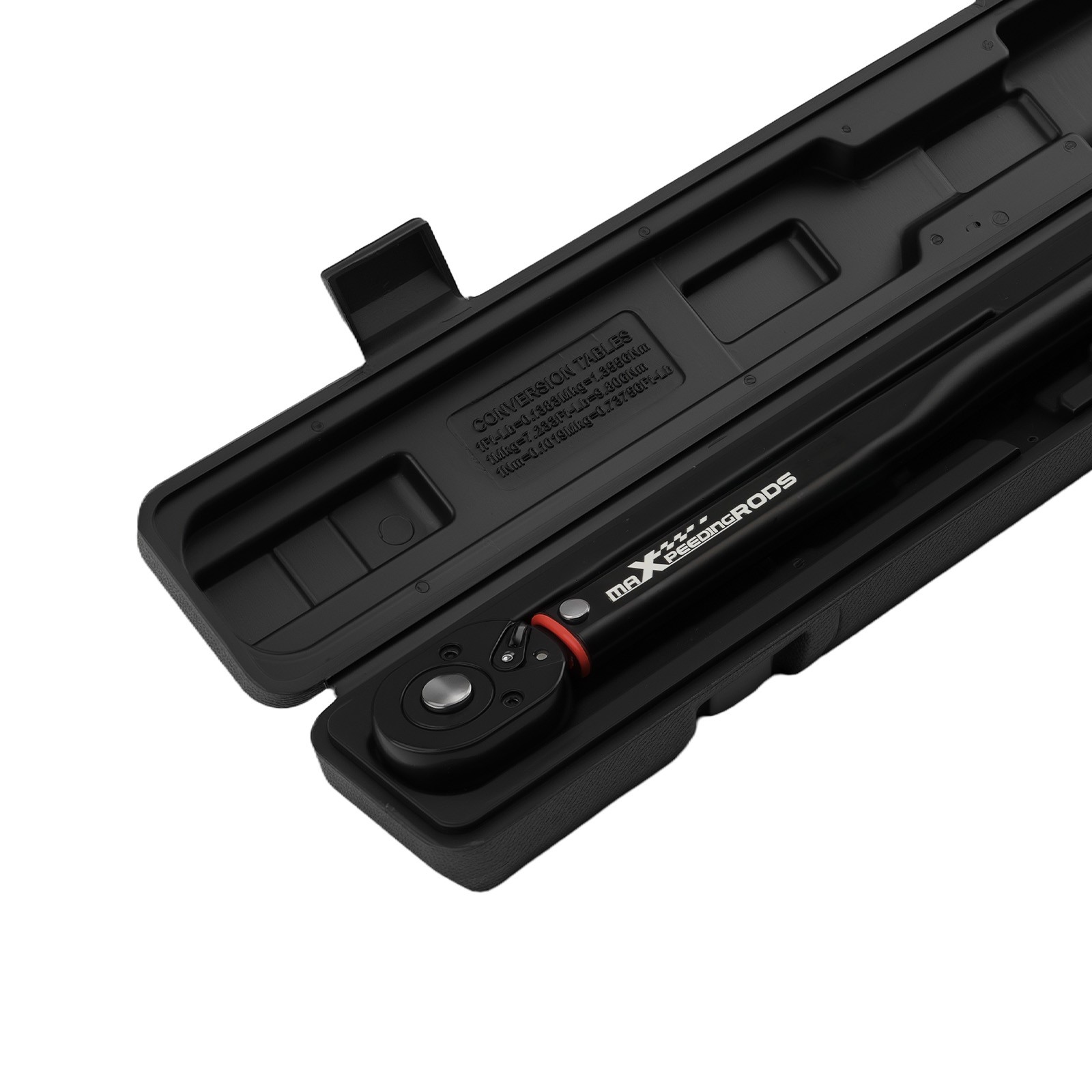 Click Type Torque Wrench 1/2 Drive 10-150 Ft-Lb Pre-calibrated with Storage Case